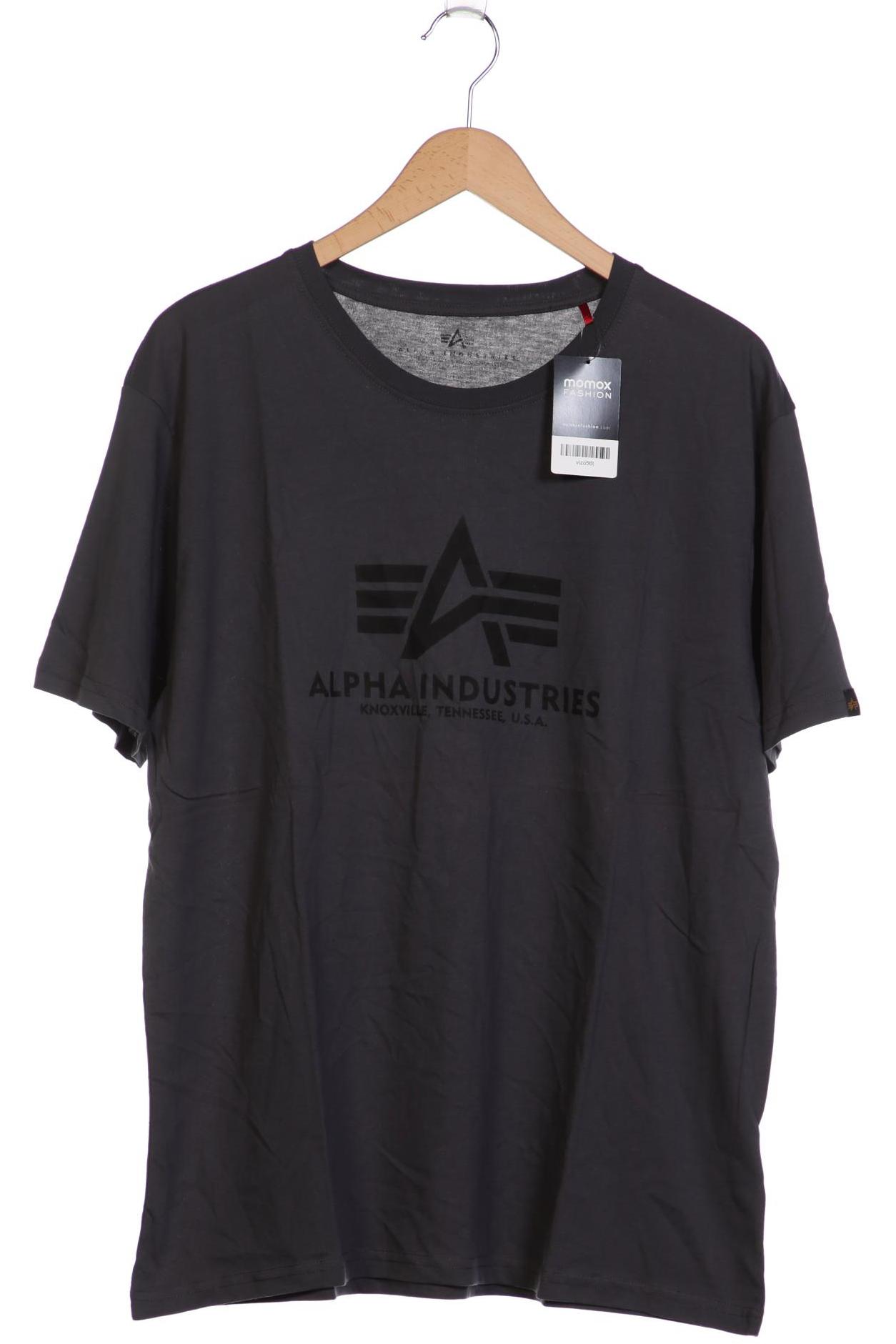 

Alpha industries Herren T-Shirt, grau, Gr. 56