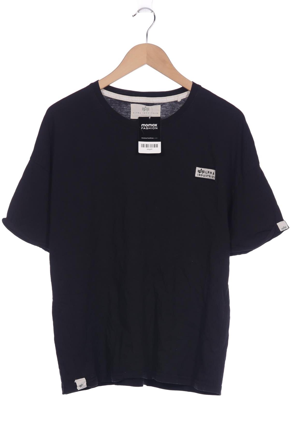 

Alpha industries Herren T-Shirt, schwarz, Gr. 46