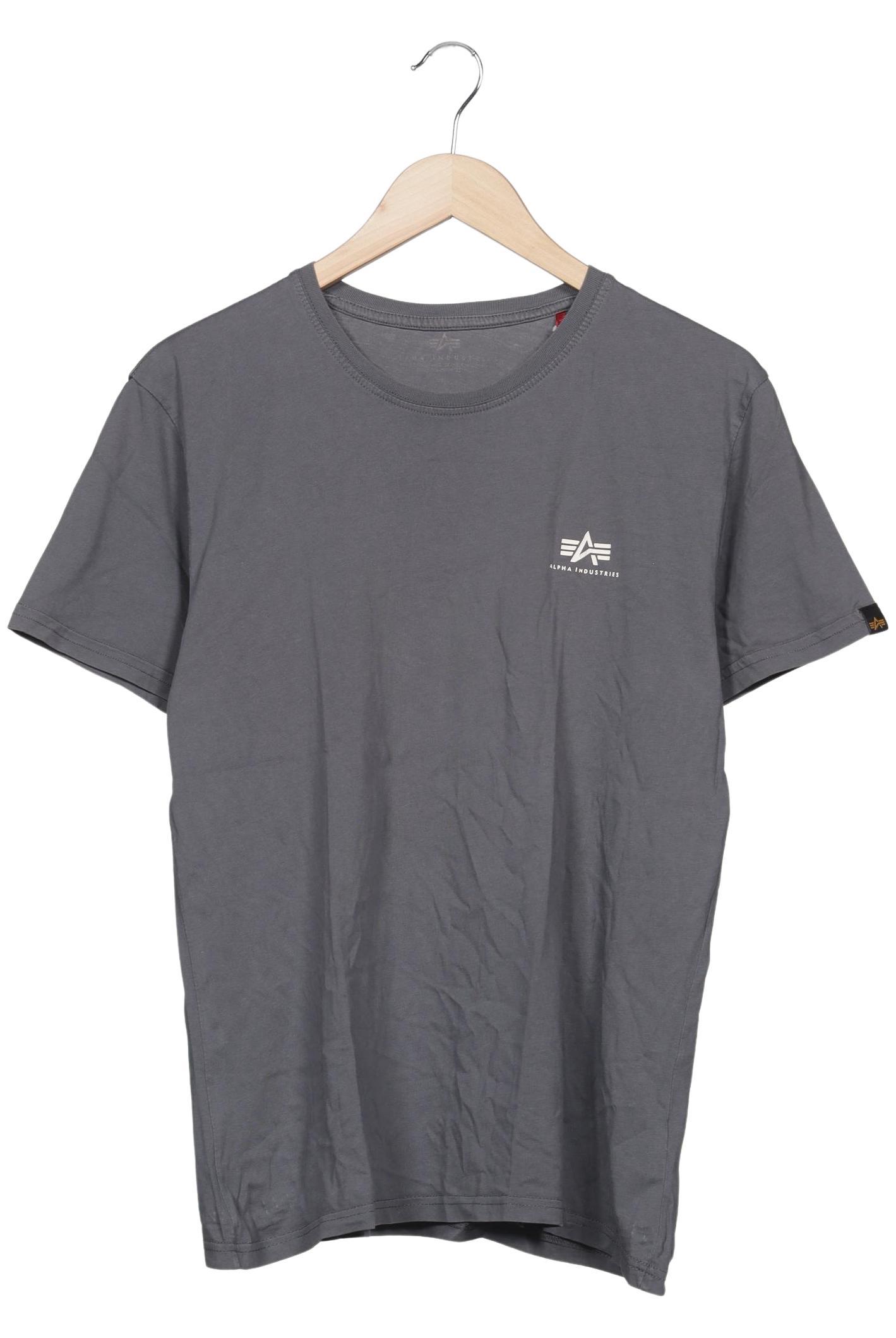 

Alpha industries Herren T-Shirt, grau, Gr. 48