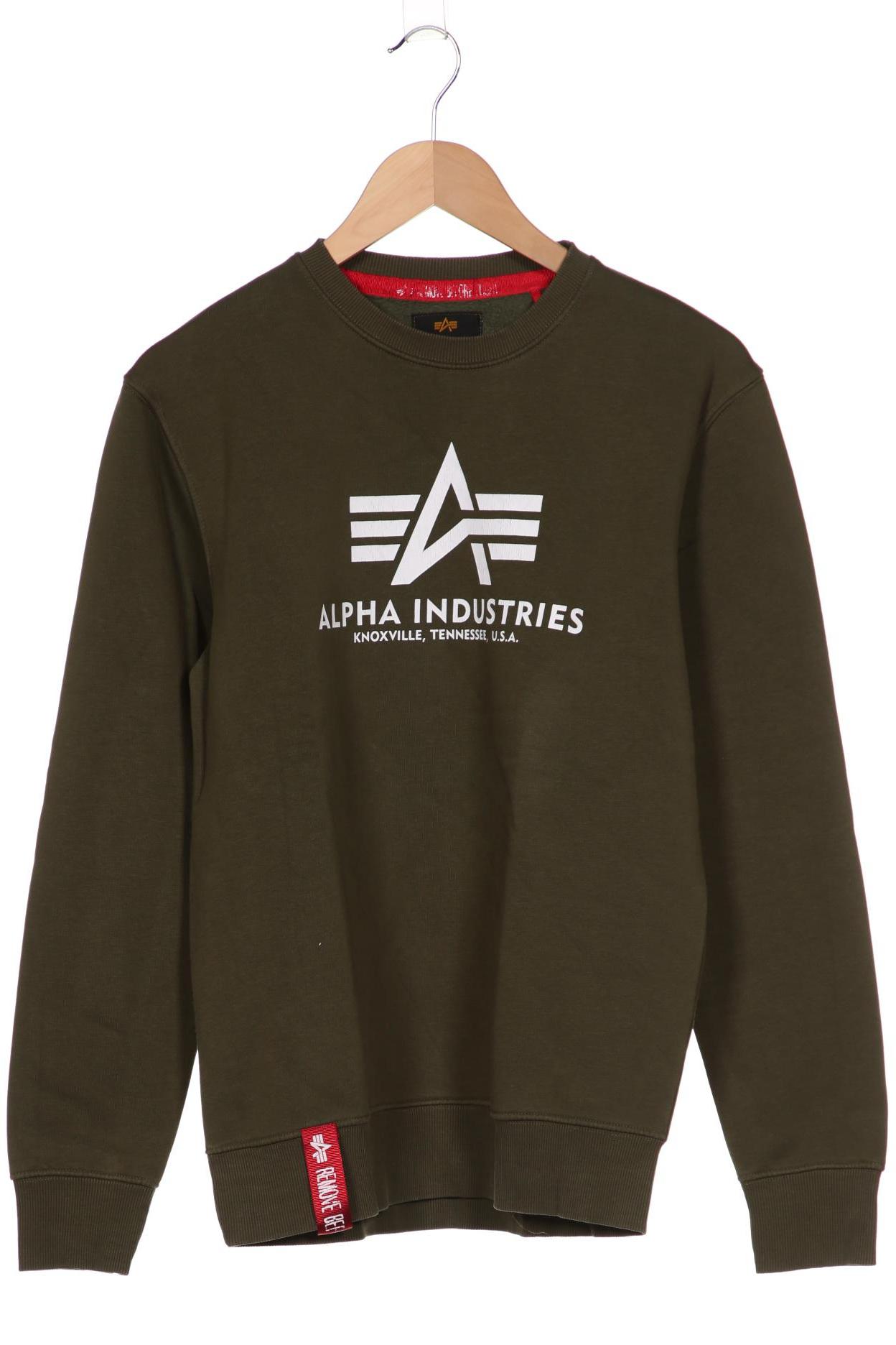 

Alpha industries Herren Sweatshirt, grün, Gr. 46