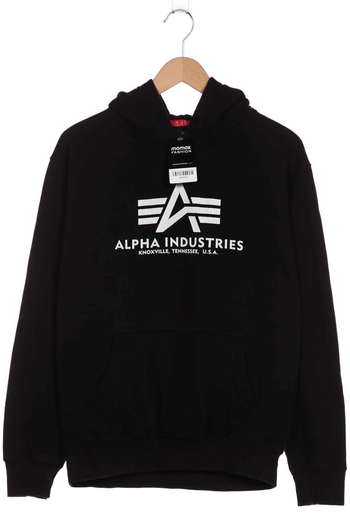 

Alpha industries Herren Kapuzenpullover, schwarz, Gr. 52