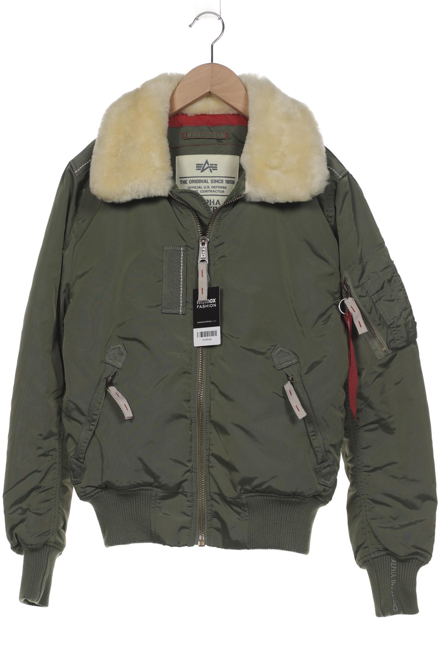 

Alpha industries Herren Jacke, grün, Gr. 46
