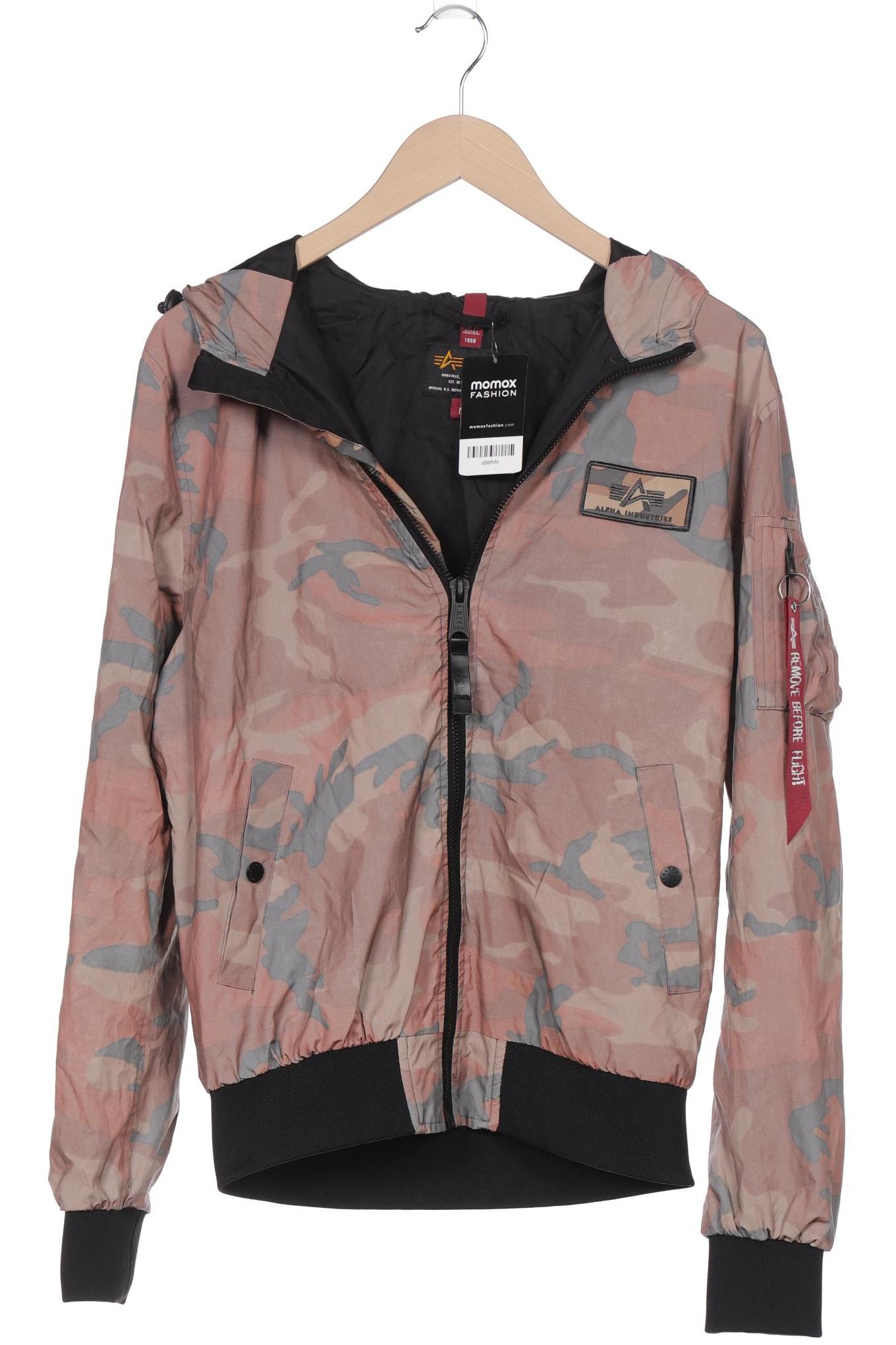 

Alpha industries Herren Jacke, braun, Gr. 48