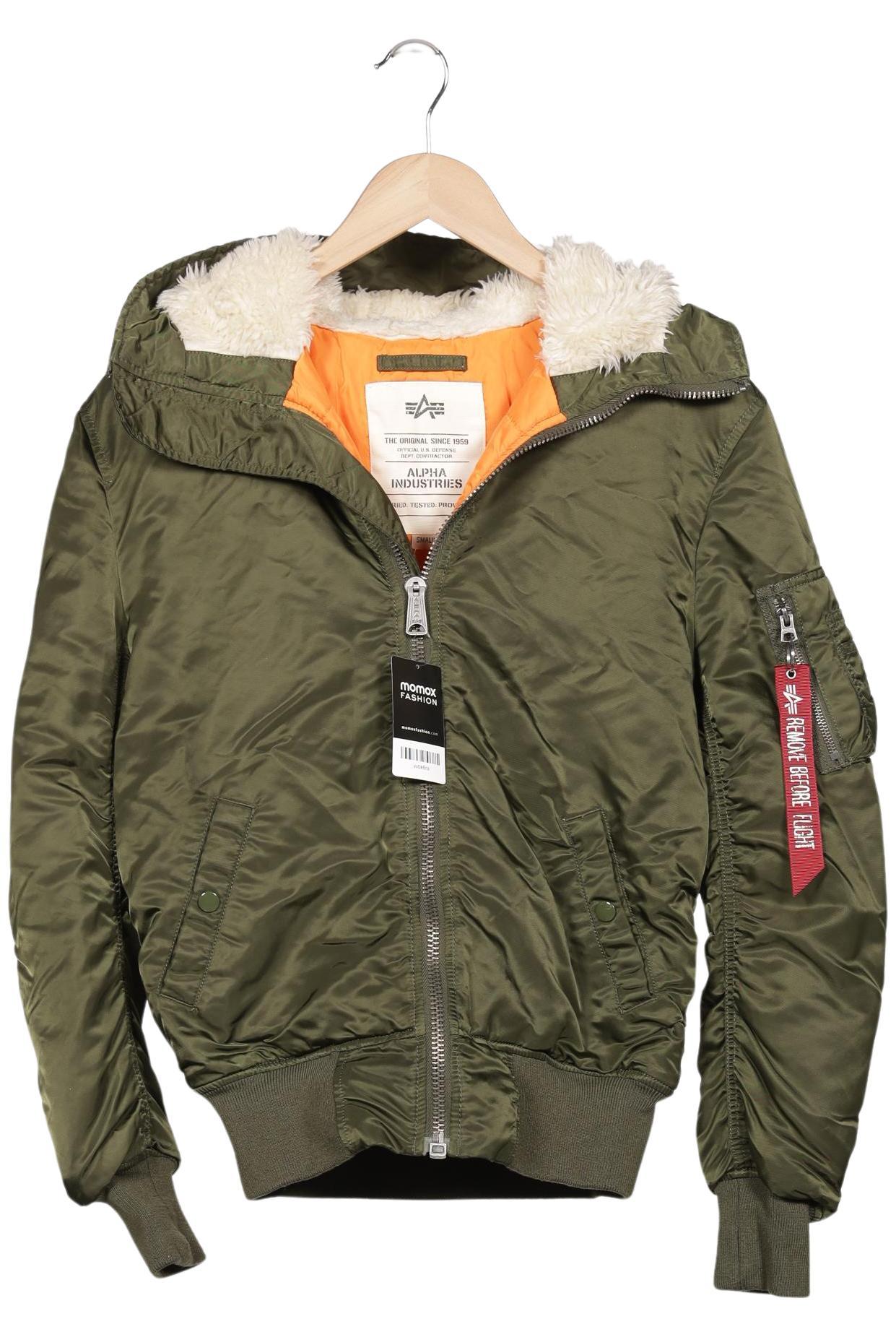 

Alpha industries Herren Jacke, grün, Gr. 46