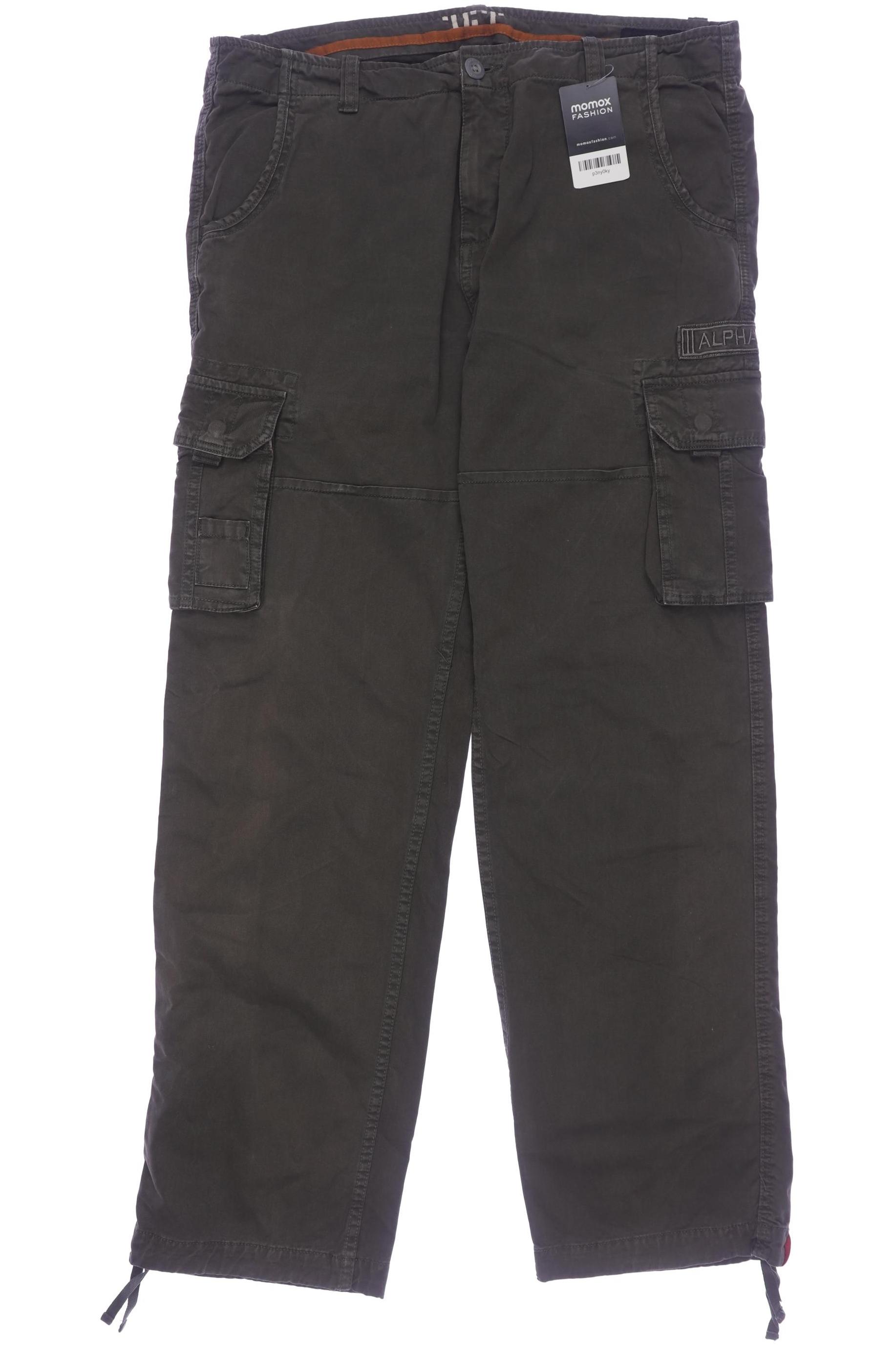 

Alpha industries Herren Stoffhose, grau, Gr. 38
