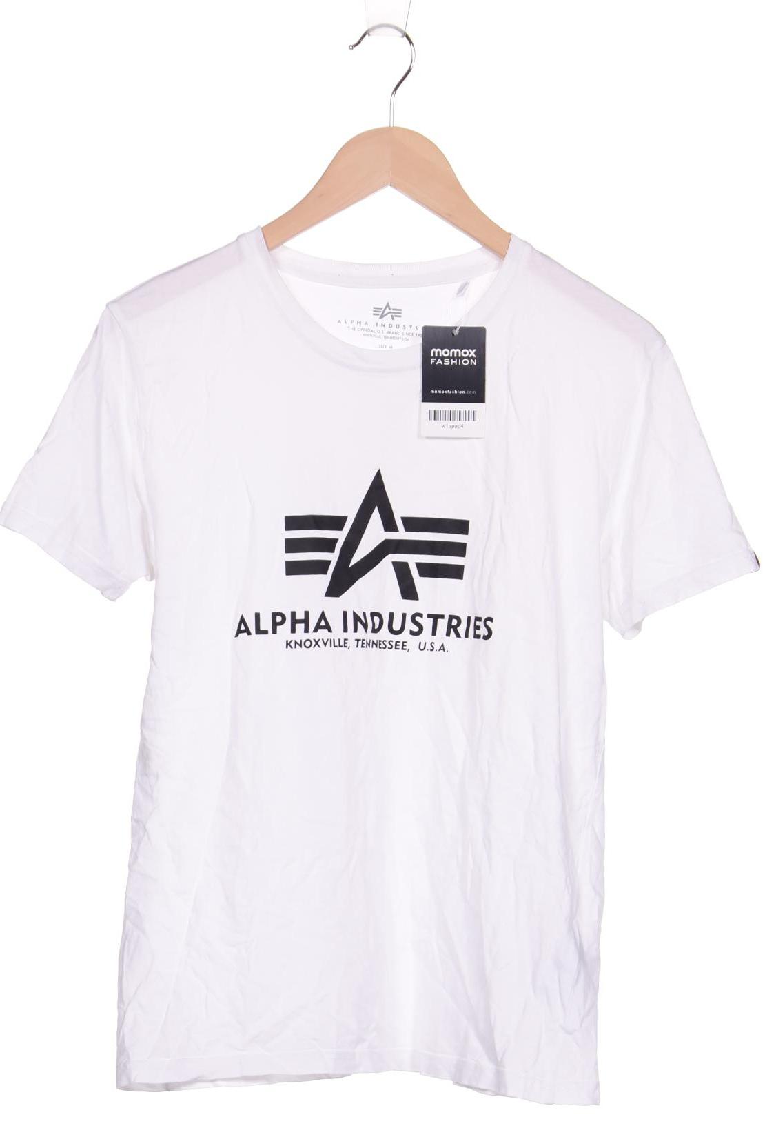 

Alpha industries Herren T-Shirt, weiß