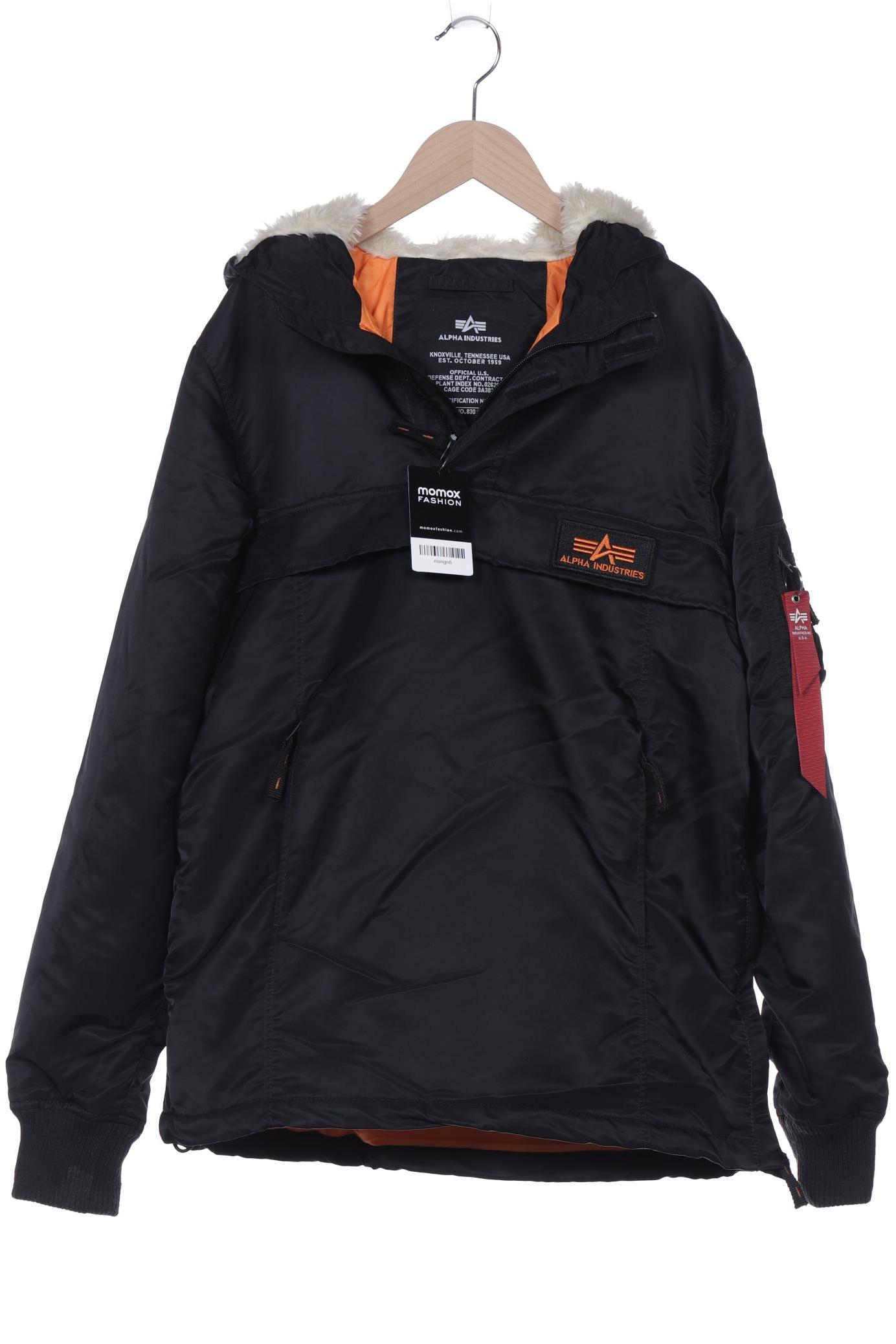 

Alpha industries Herren Jacke, schwarz, Gr. 46