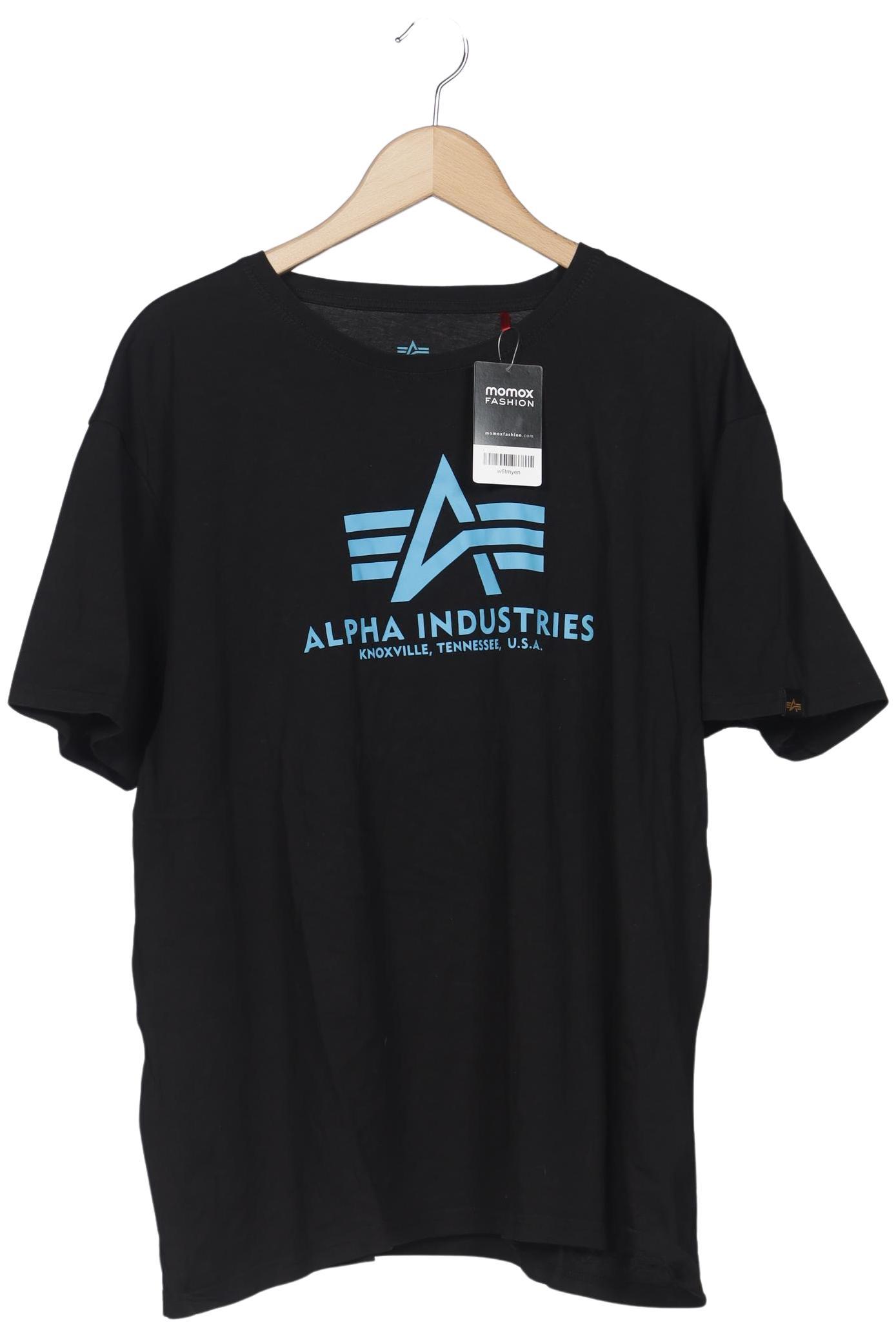 

Alpha industries Herren T-Shirt, schwarz, Gr. 58