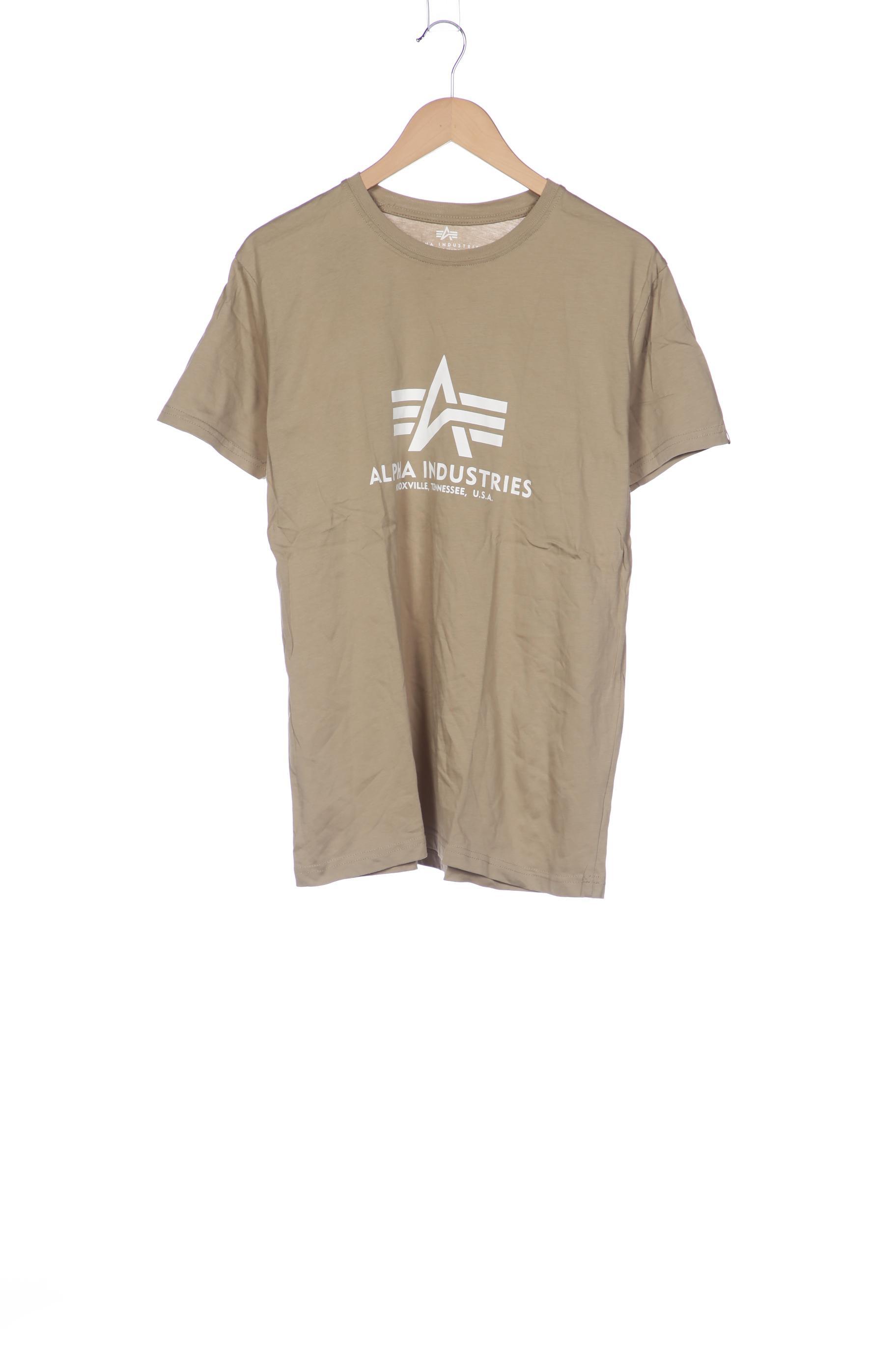 

Alpha industries Herren T-Shirt, beige, Gr. 52