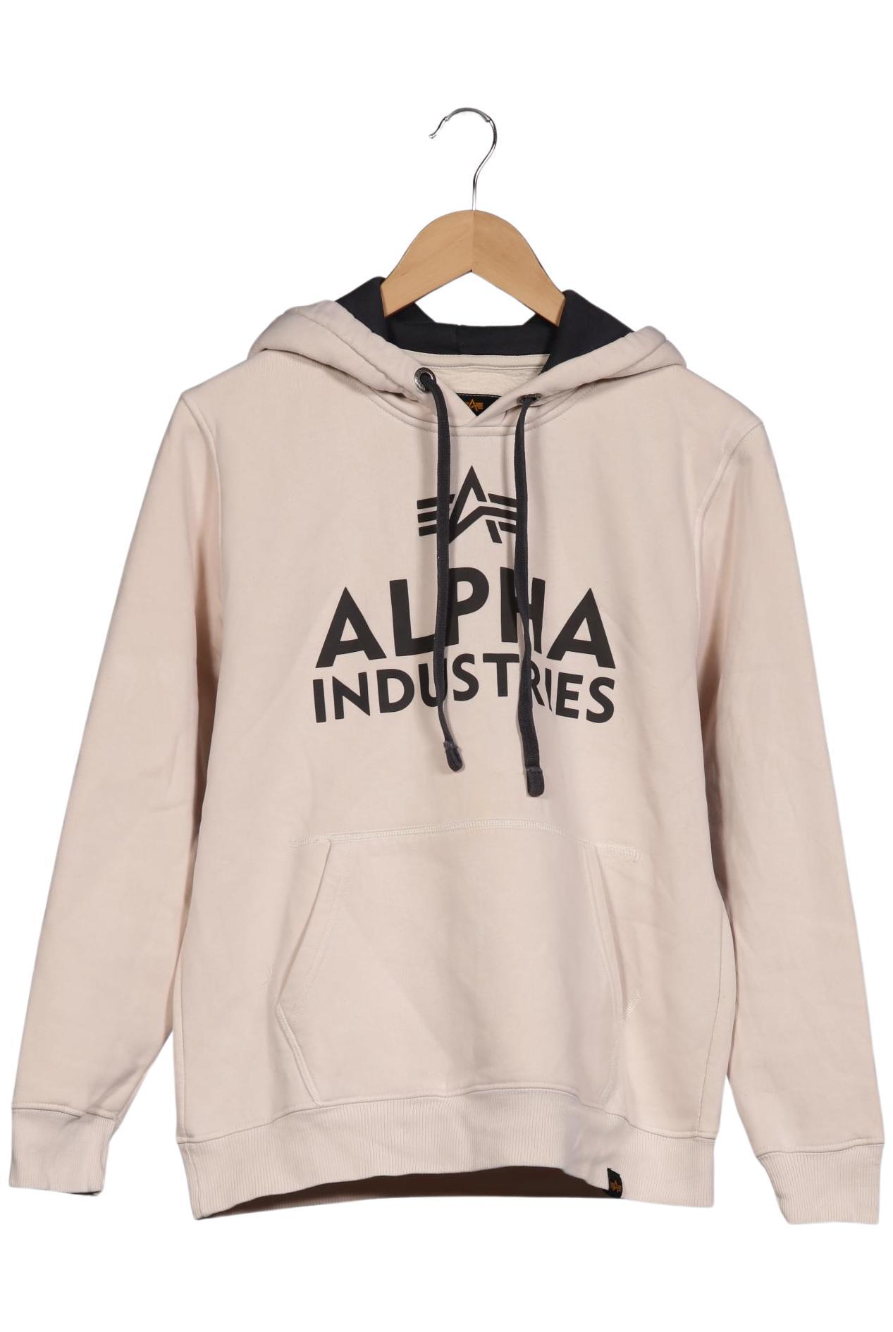 

Alpha industries Herren Kapuzenpullover, beige, Gr. 46