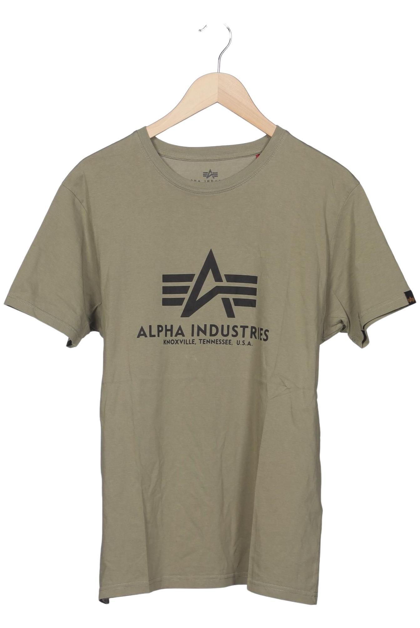

Alpha industries Herren T-Shirt, grün, Gr. 52