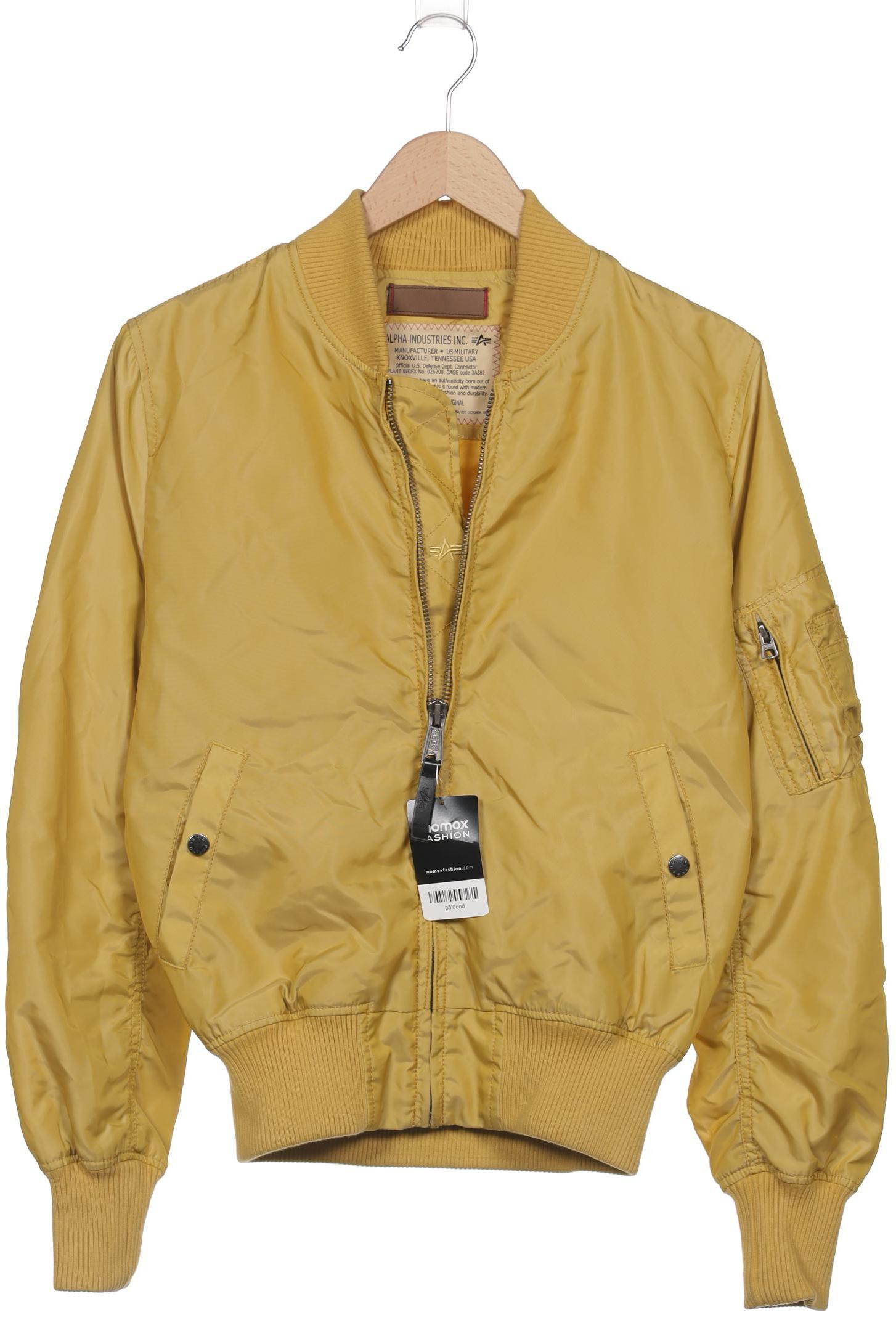 

Alpha industries Herren Jacke, gelb, Gr. 46