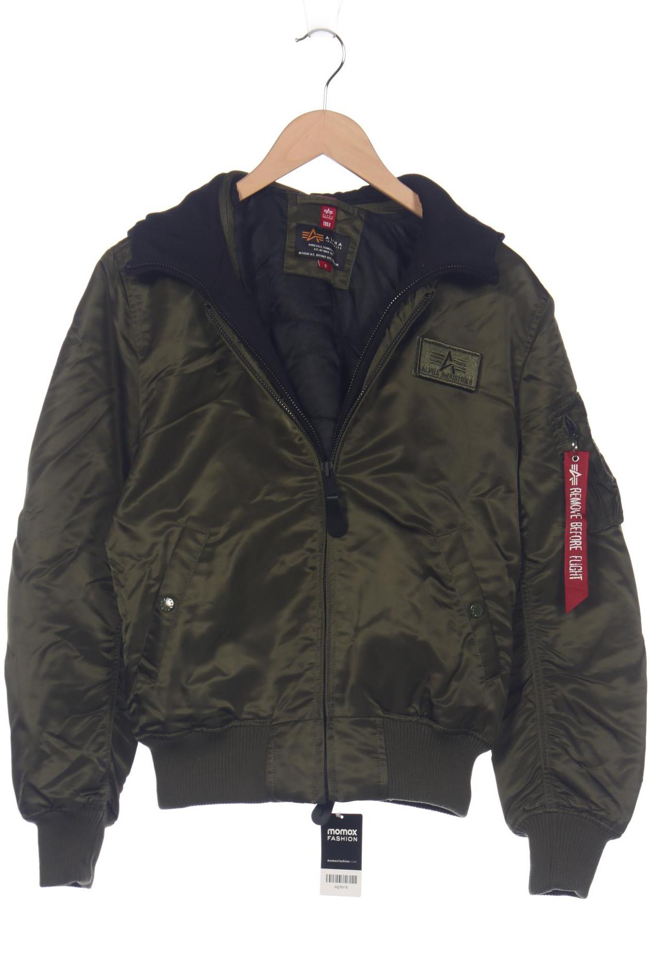 

Alpha industries Herren Jacke, grün, Gr. 46
