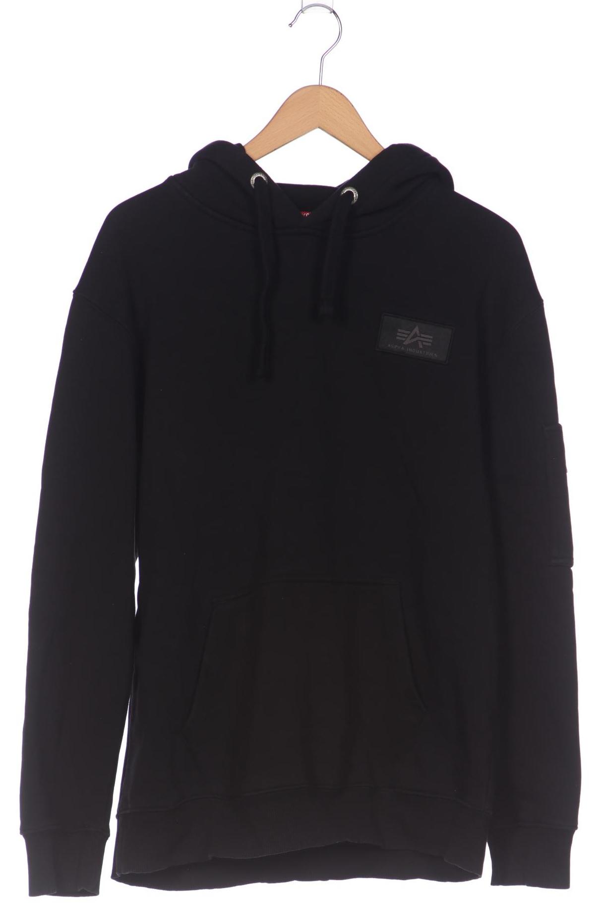 

Alpha industries Herren Kapuzenpullover, schwarz, Gr. 54