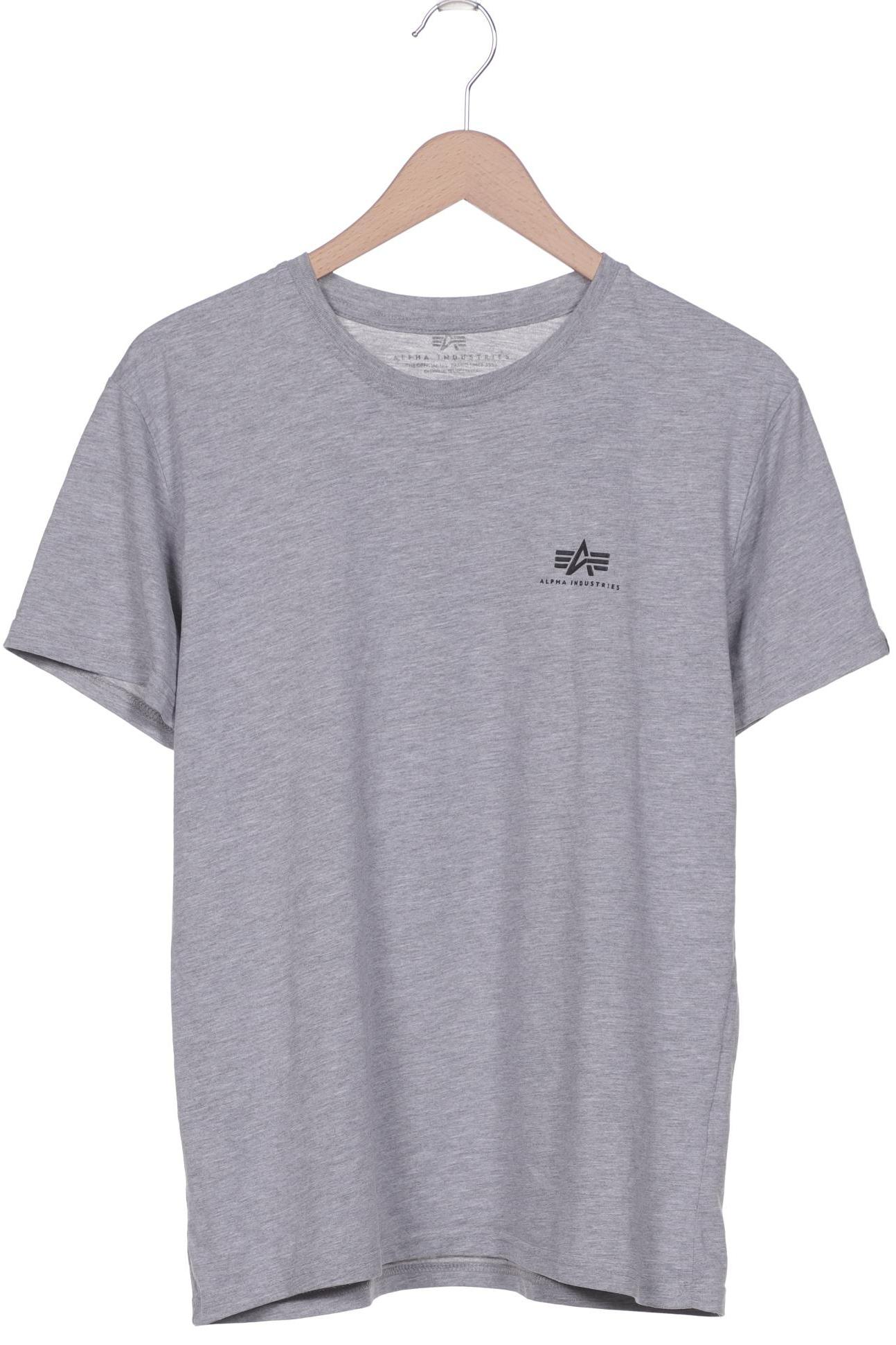 

Alpha industries Herren T-Shirt, grau, Gr. 52