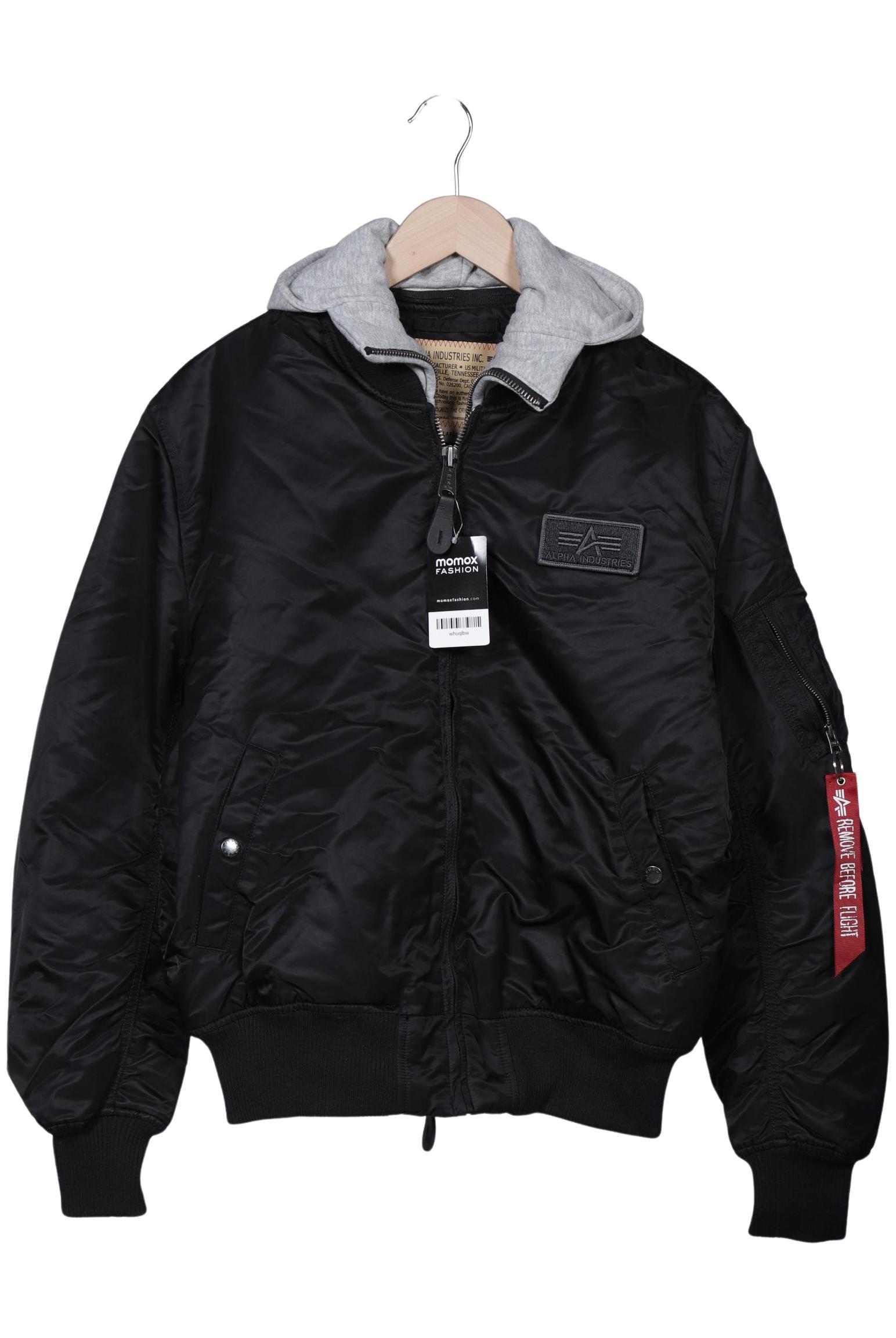 

Alpha industries Herren Jacke, schwarz, Gr. 52