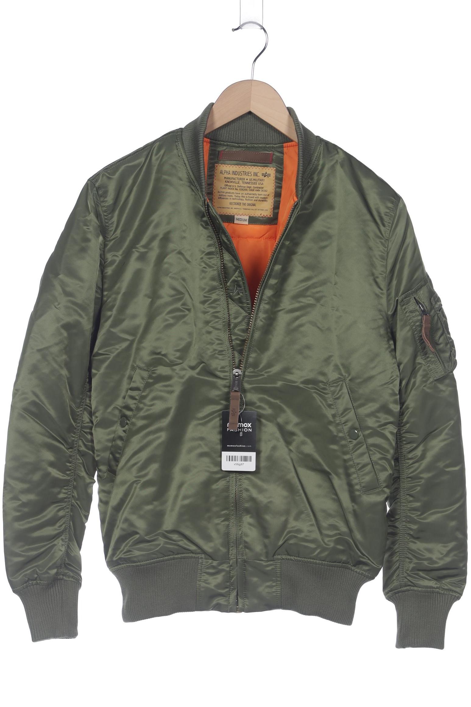 

Alpha industries Herren Jacke, grün, Gr. 48