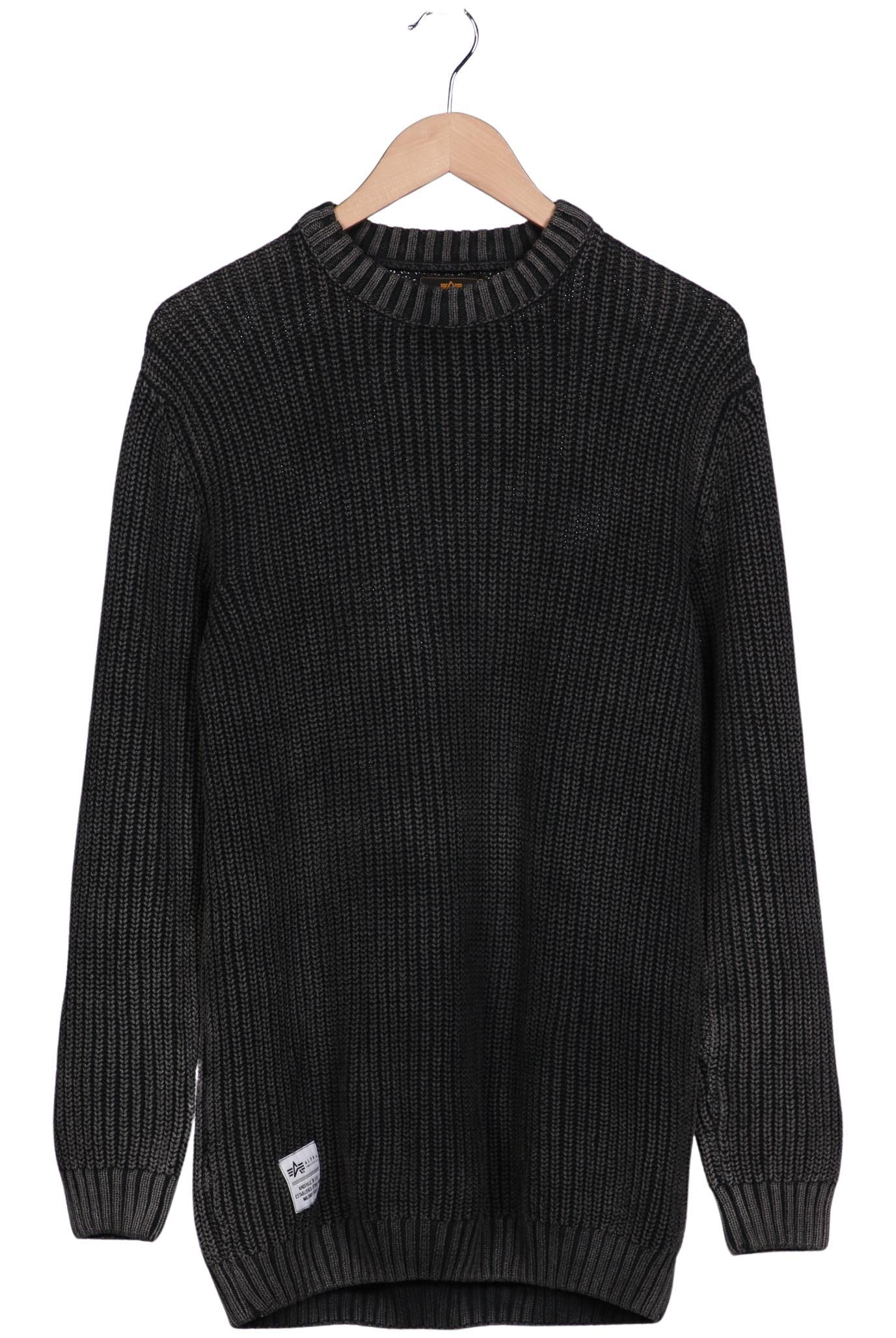 

Alpha industries Herren Pullover, grau, Gr. 46