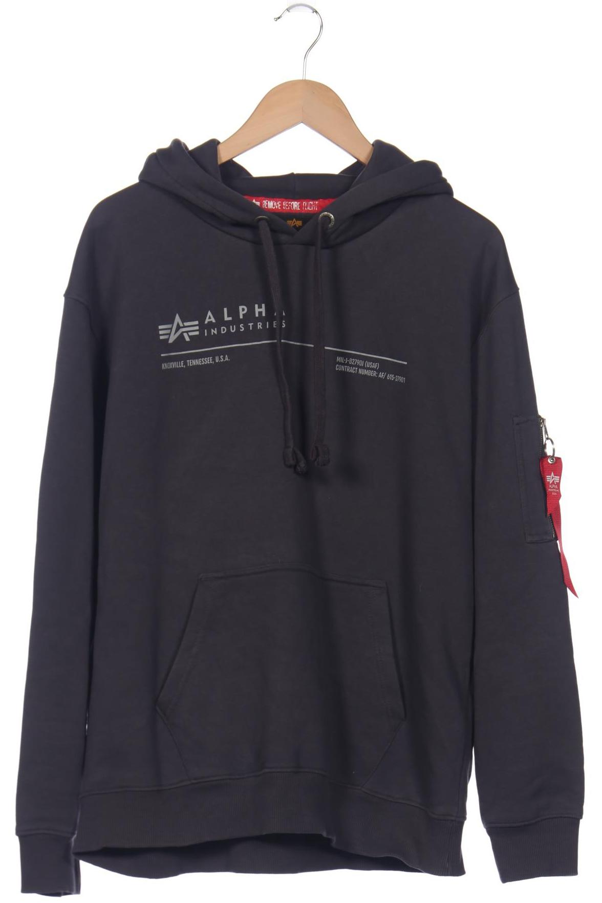 

Alpha industries Herren Kapuzenpullover, grau