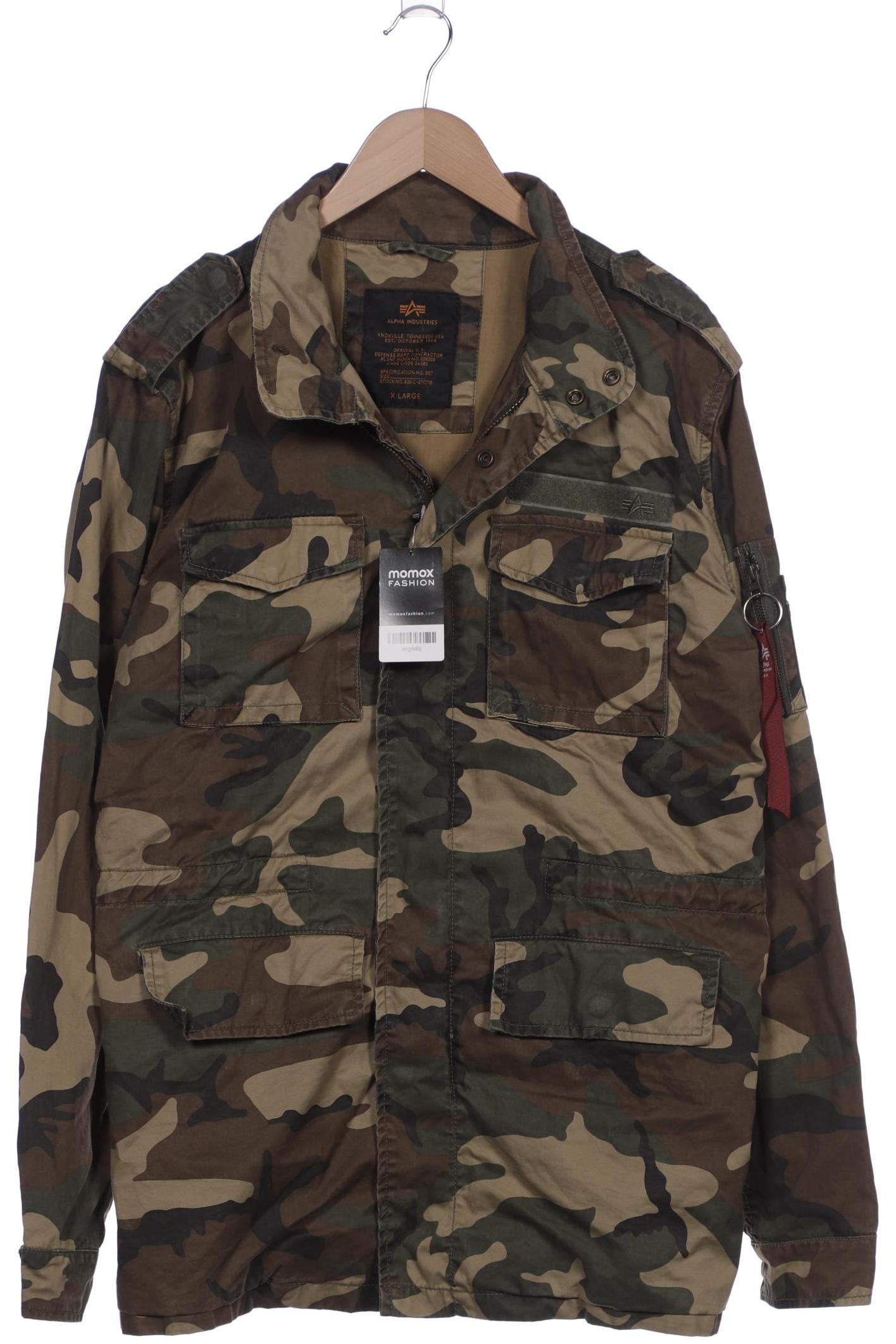 

Alpha industries Herren Jacke, mehrfarbig, Gr. 54