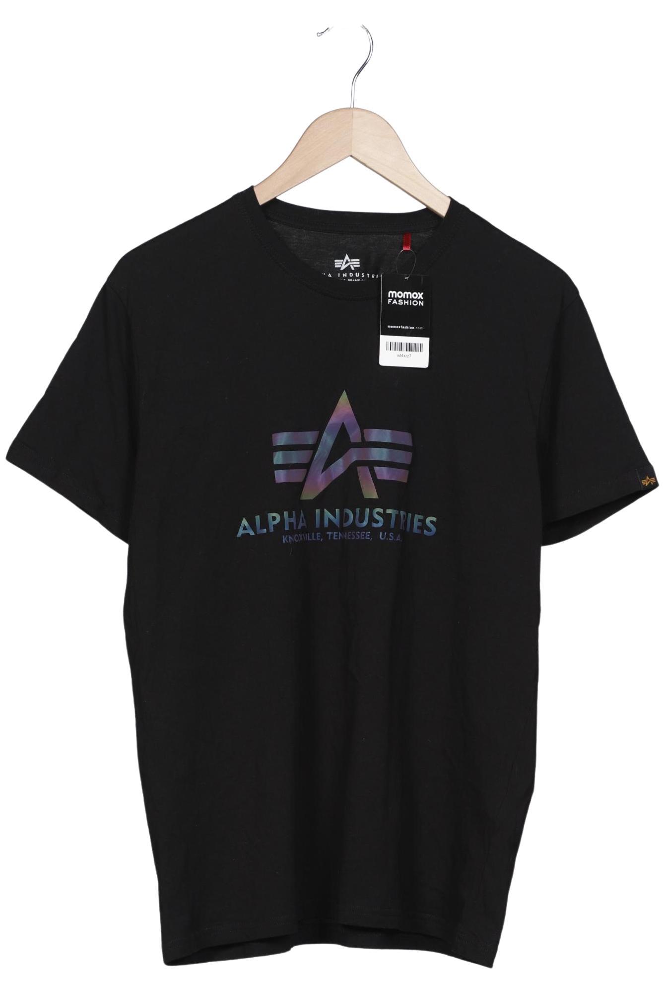 

Alpha industries Herren T-Shirt, schwarz, Gr. 52