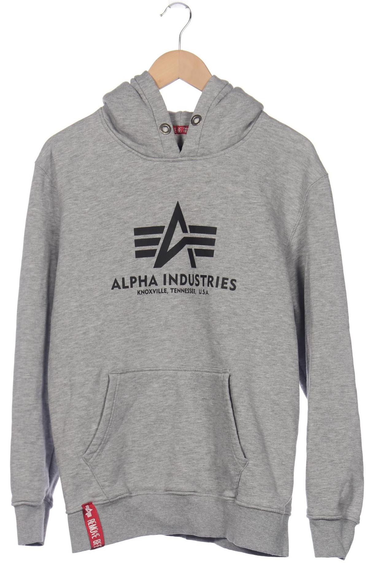 

Alpha industries Herren Kapuzenpullover, grau