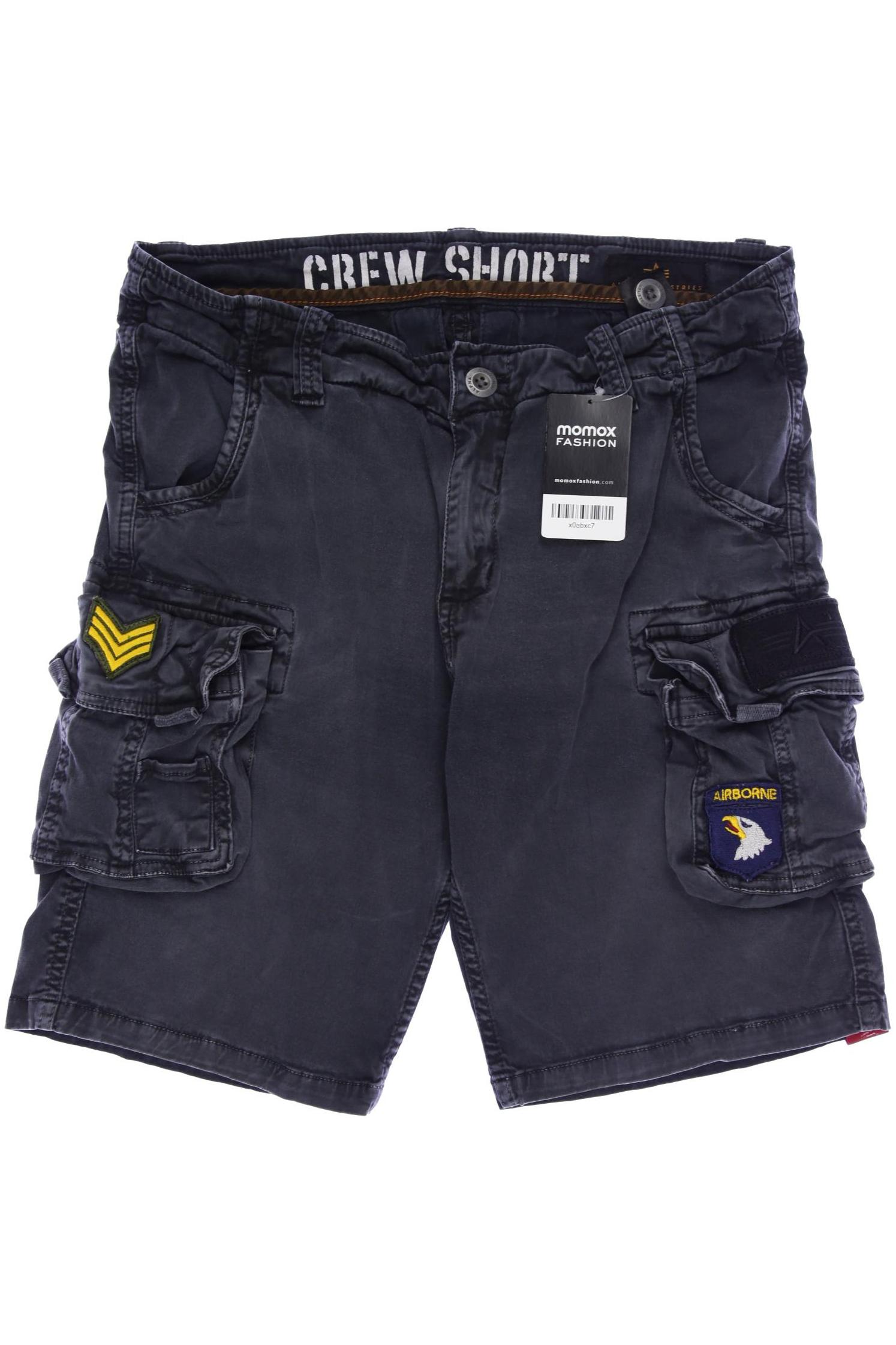 

Alpha industries Herren Shorts, grau, Gr. 46