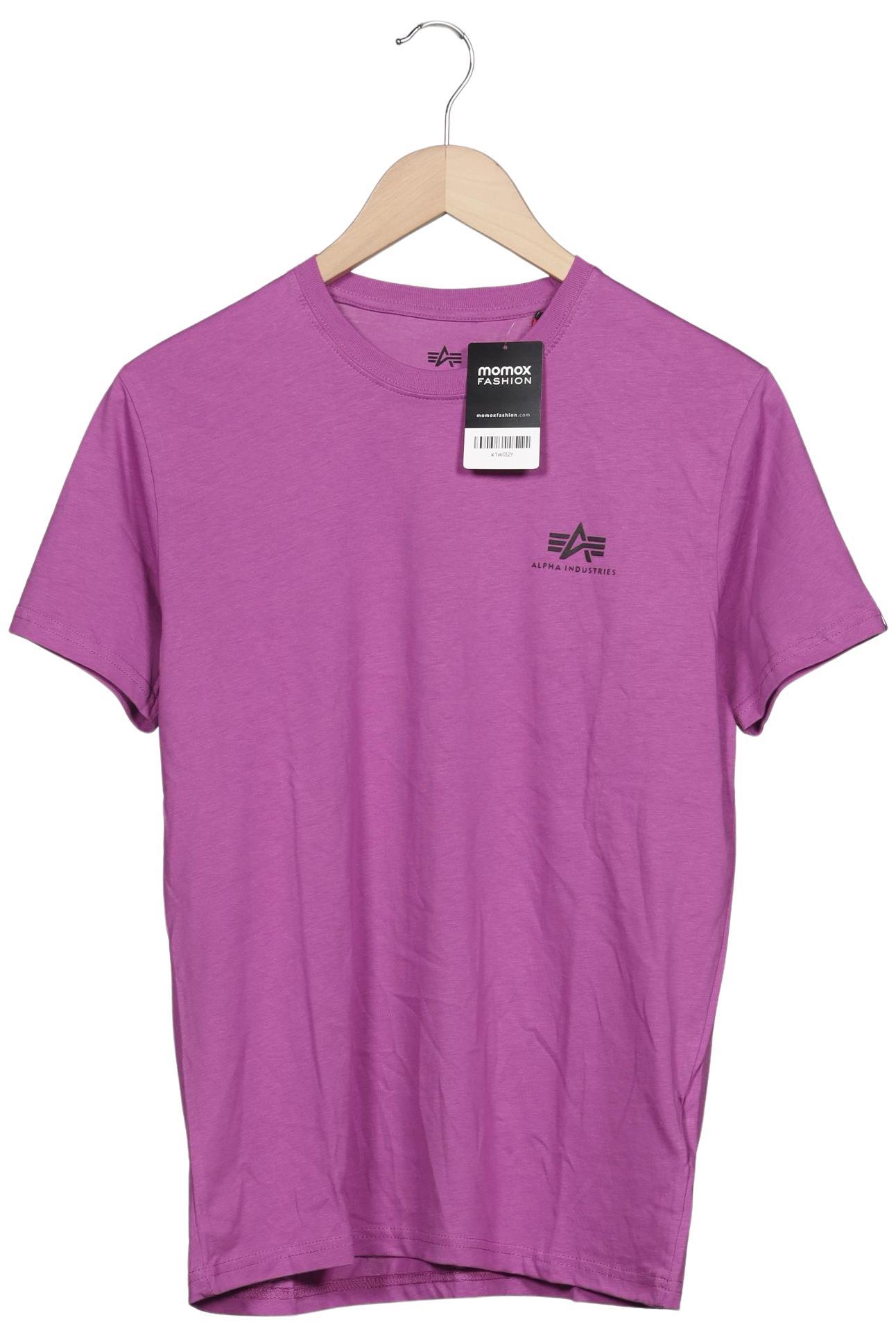 

Alpha industries Herren T-Shirt, flieder, Gr. 46