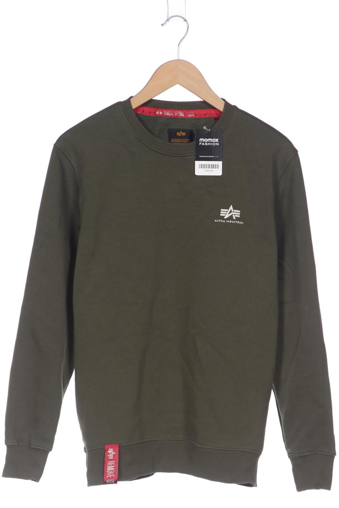 

Alpha industries Herren Sweatshirt, grün, Gr. 48