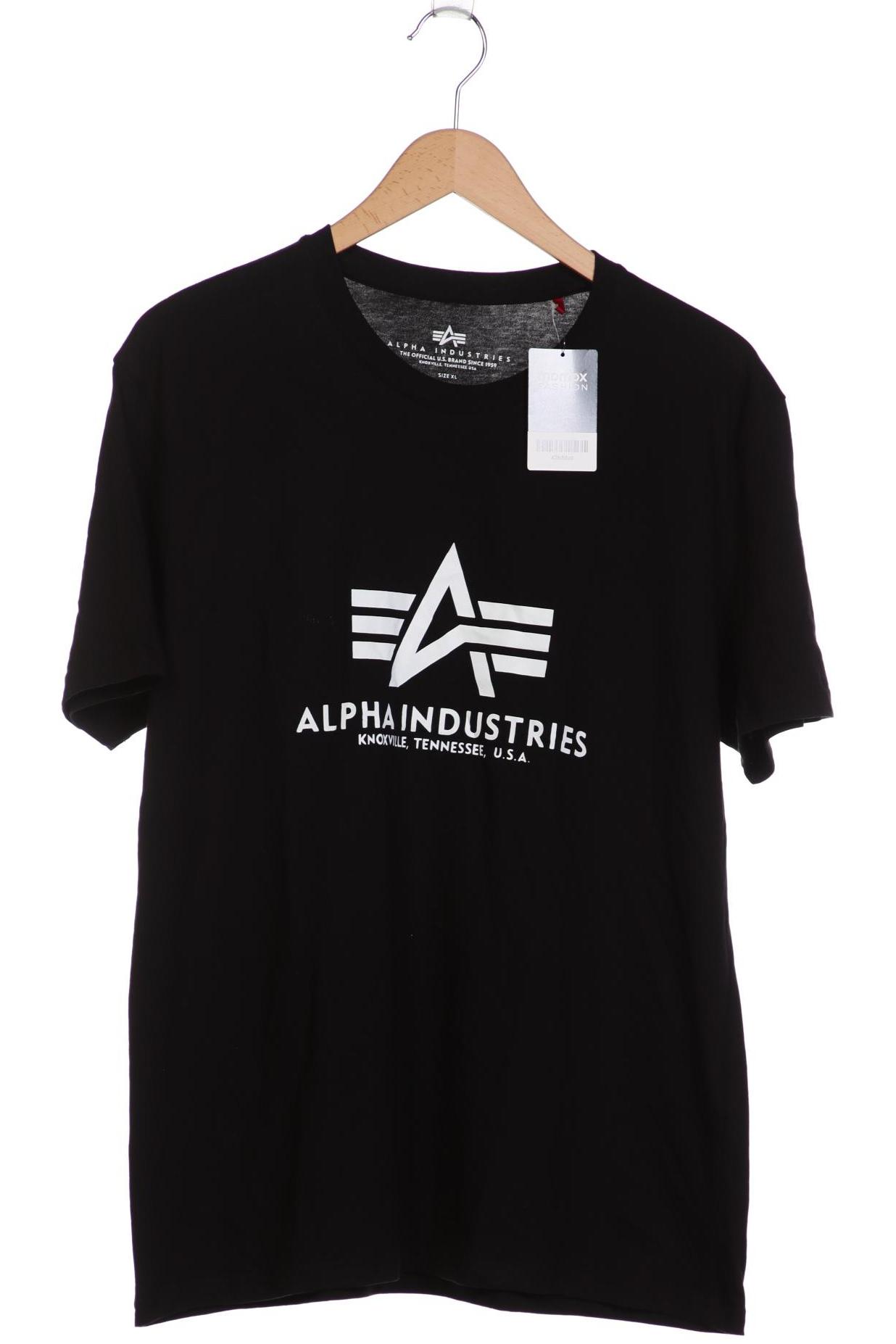 

Alpha industries Herren T-Shirt, schwarz, Gr. 54