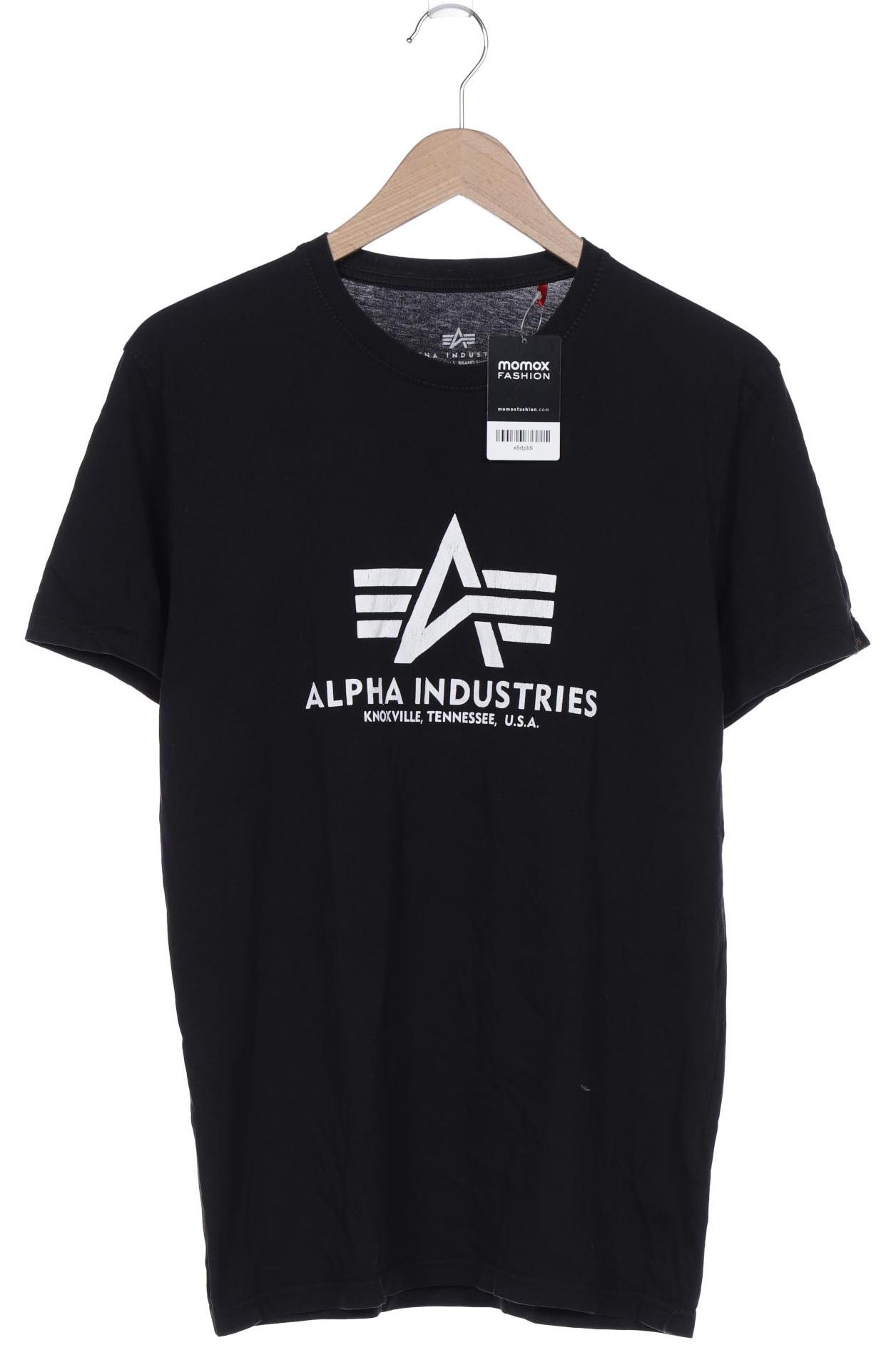 

Alpha industries Herren T-Shirt, schwarz