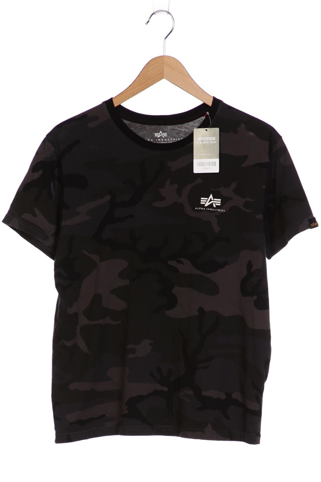 

Alpha industries Herren T-Shirt, schwarz, Gr. 48