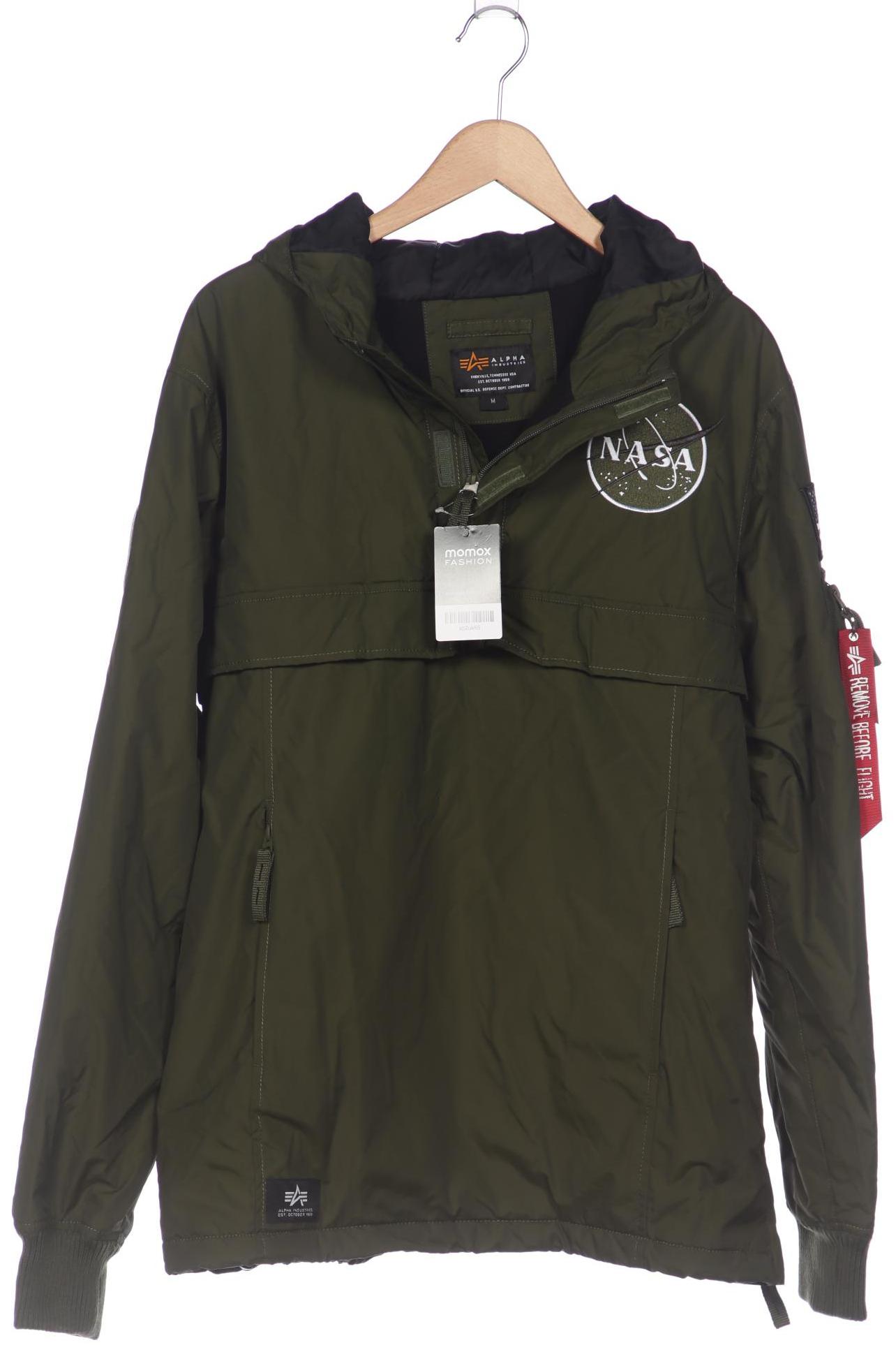 

Alpha industries Herren Jacke, grün, Gr. 48