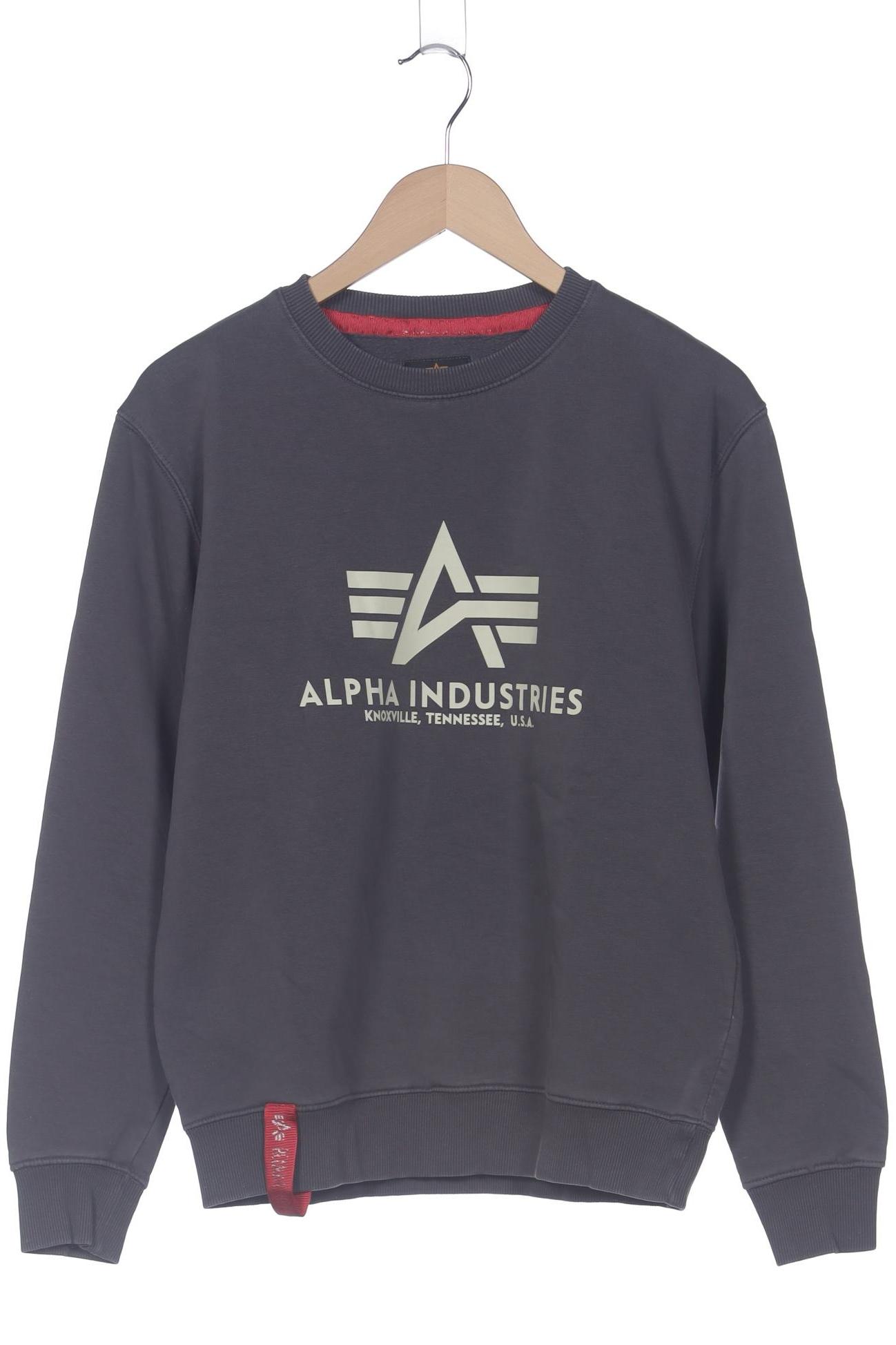 

Alpha industries Herren Sweatshirt, grau, Gr. 48