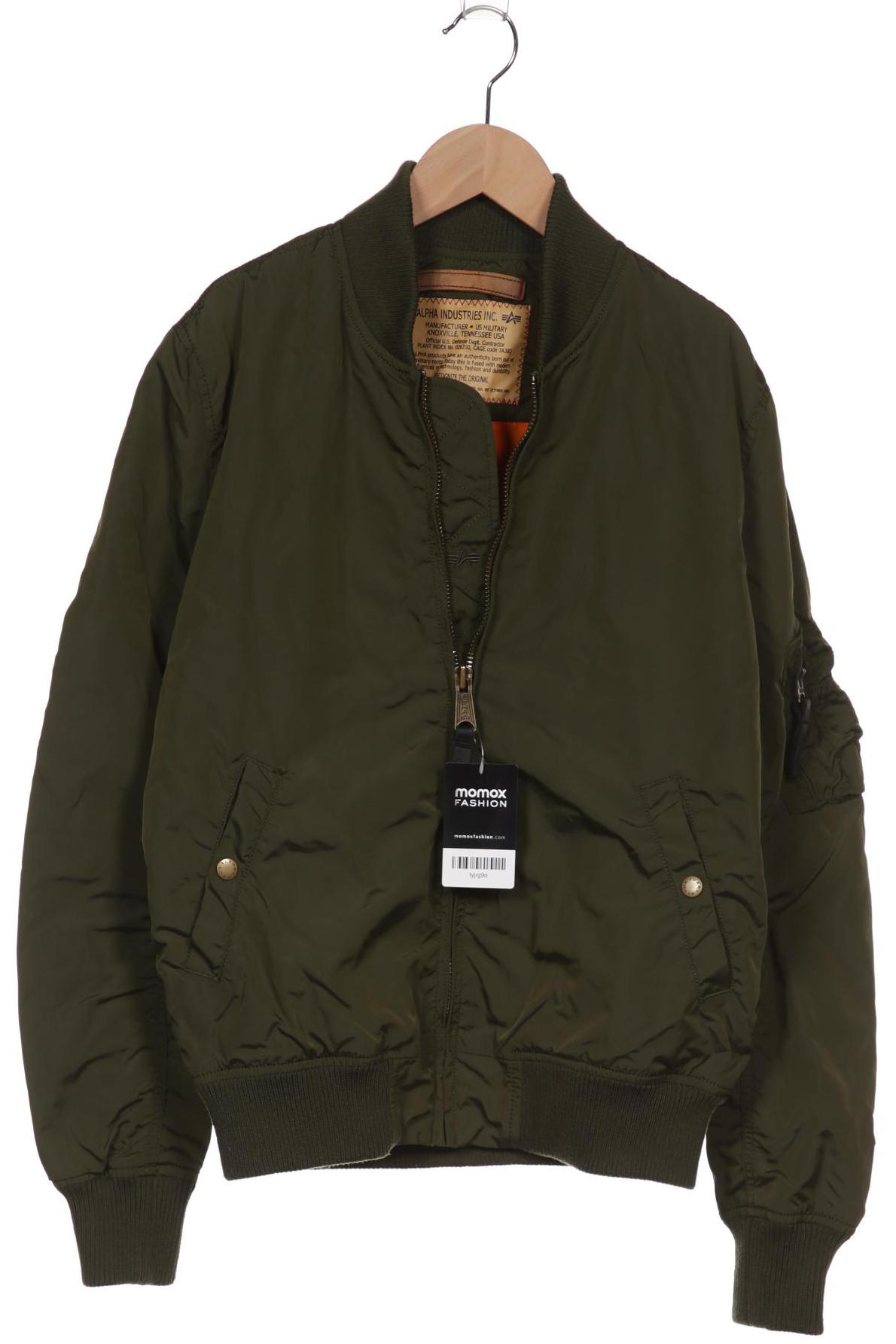 

Alpha industries Herren Jacke, grün, Gr. 48