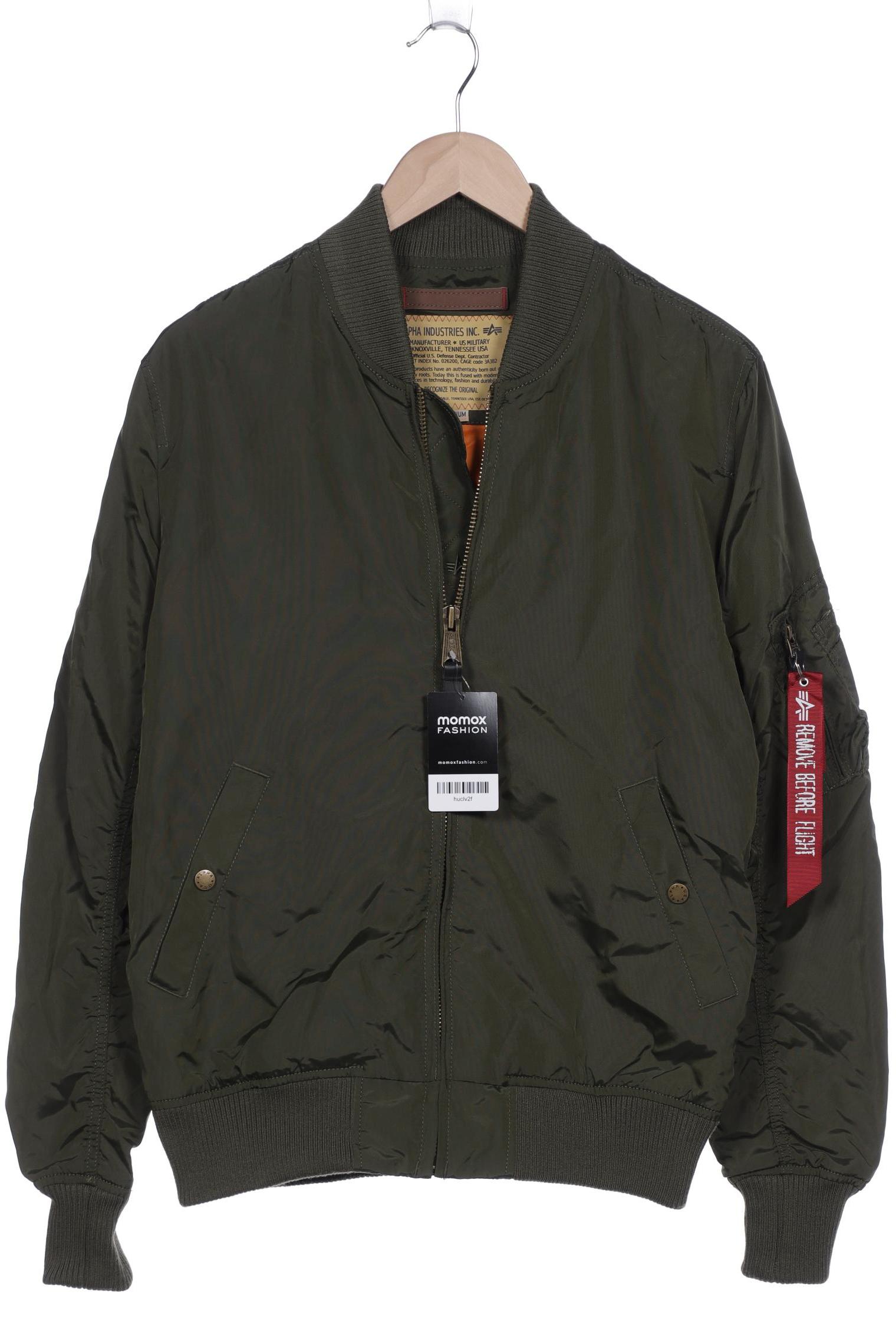

Alpha industries Herren Jacke, grün, Gr. 48
