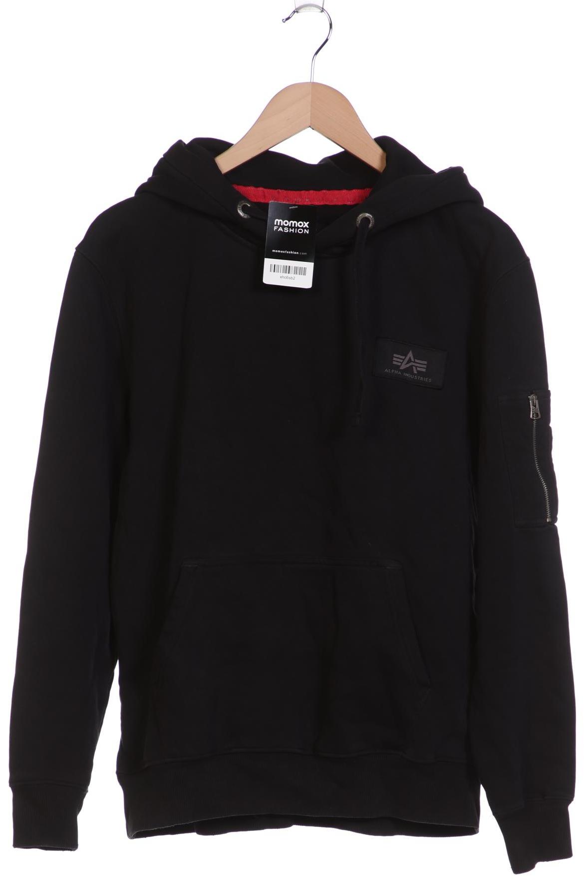 

Alpha industries Herren Kapuzenpullover, schwarz, Gr. 48