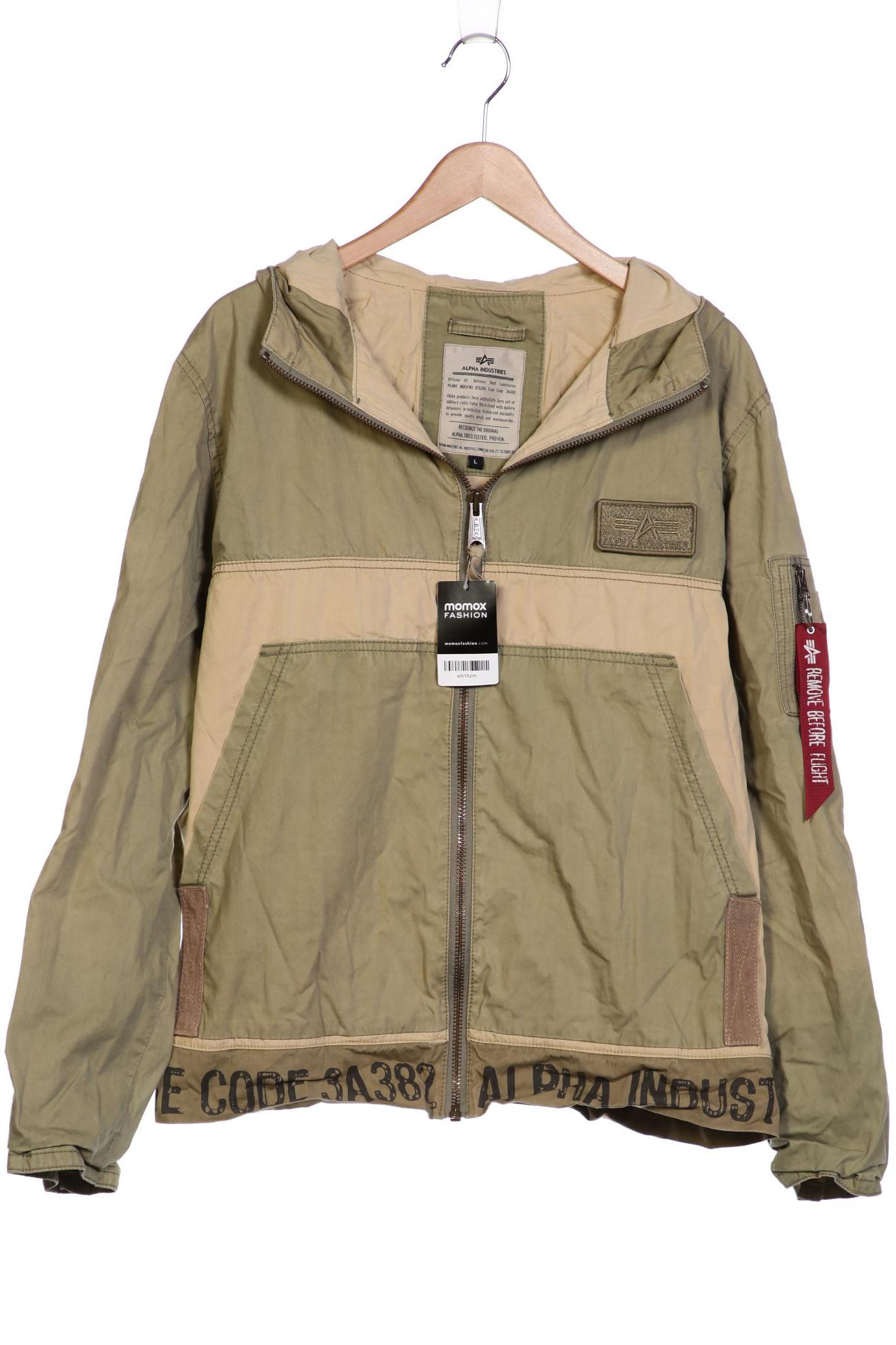 

Alpha industries Herren Jacke, beige, Gr. 52