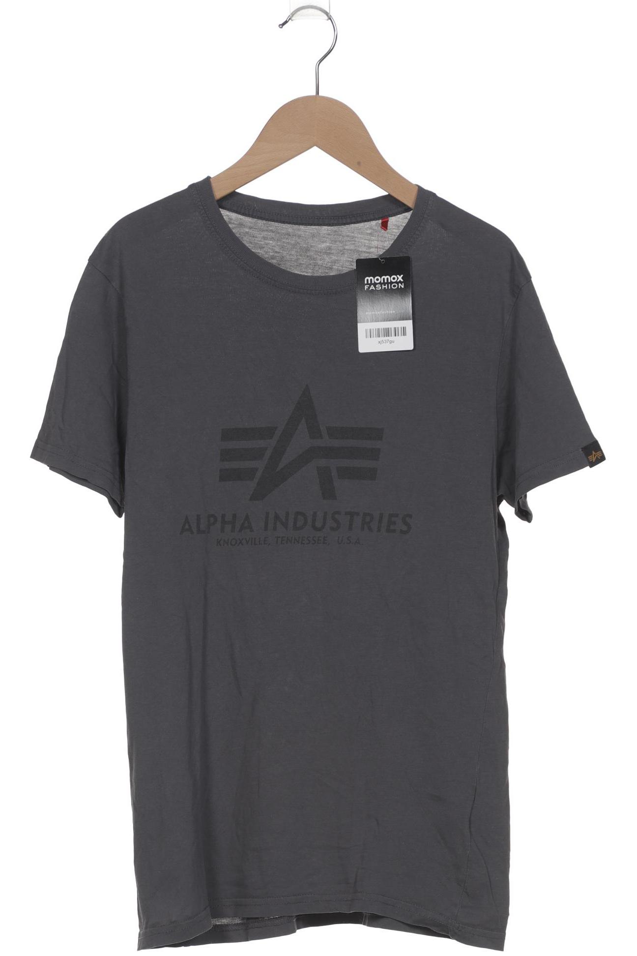 

Alpha industries Herren T-Shirt, grau, Gr. 46