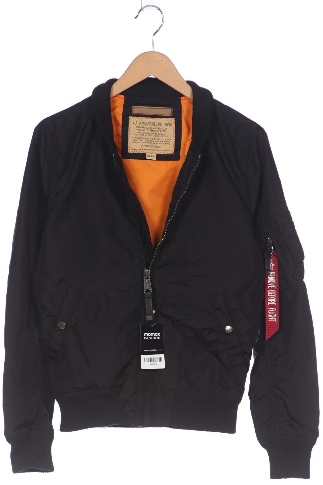 

Alpha industries Herren Jacke, schwarz, Gr. 46