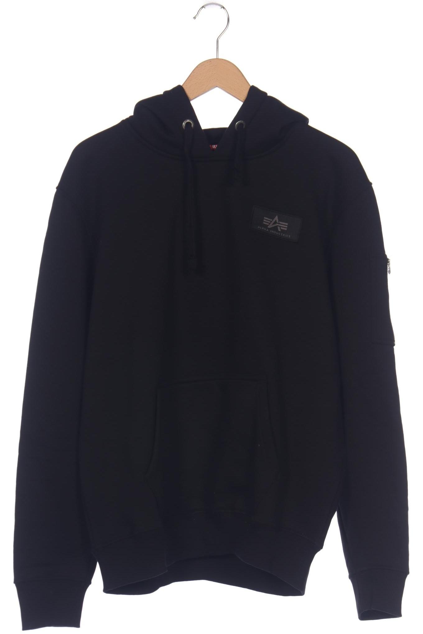 

Alpha industries Herren Kapuzenpullover, schwarz, Gr. 54