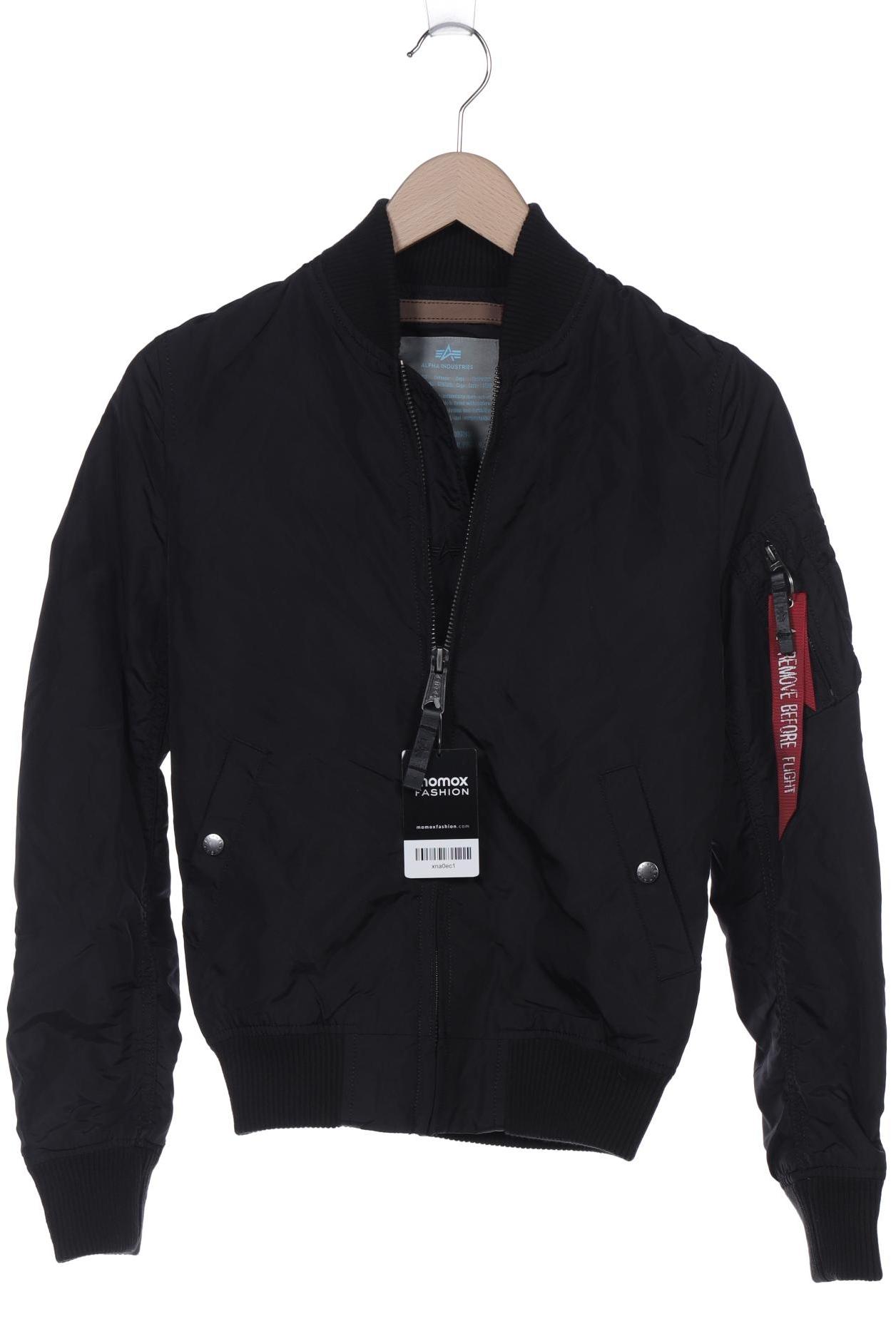 

Alpha industries Herren Jacke, schwarz, Gr. 46
