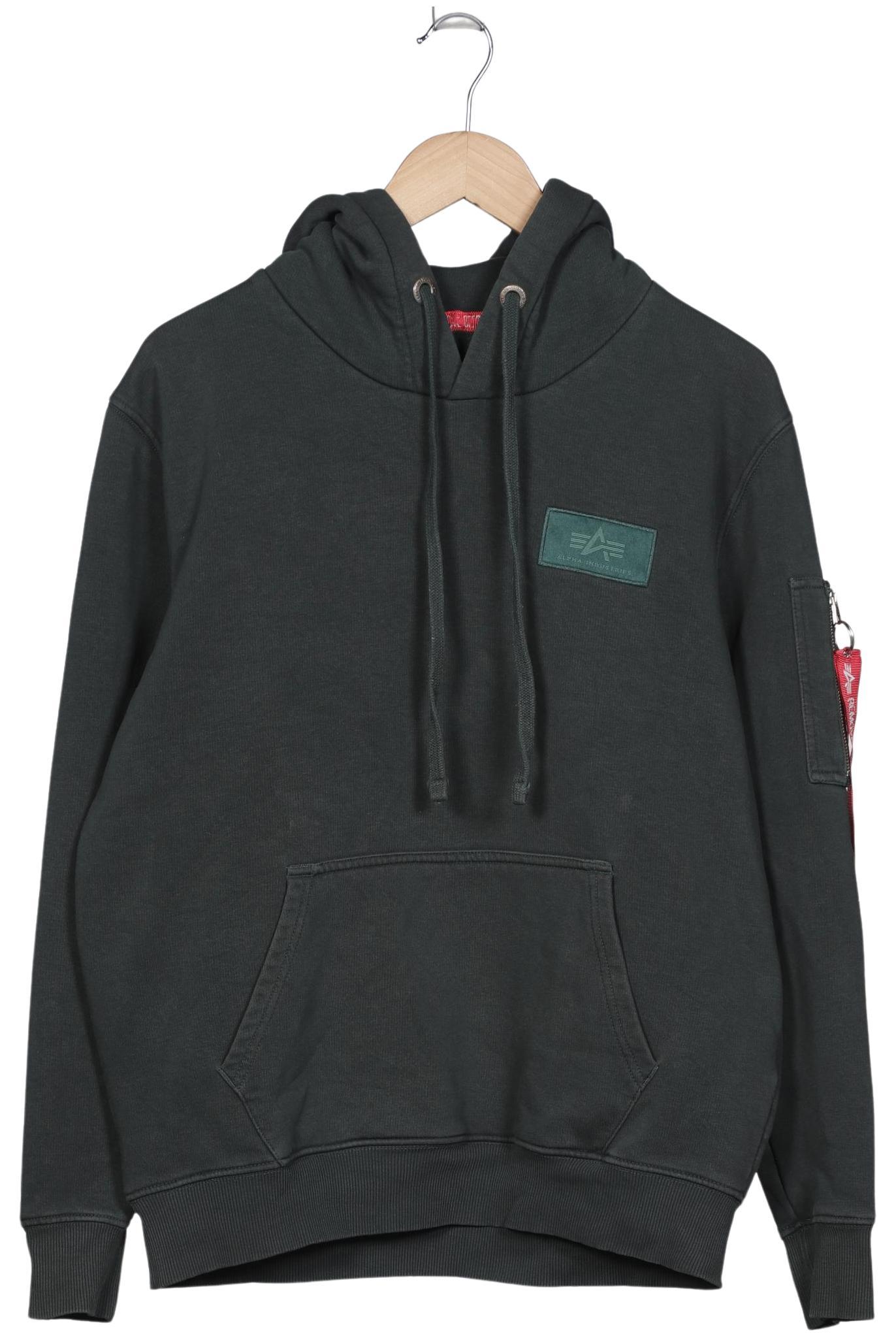 Thumbnail - Alpha industries Herren Kapuzenpullover, grün, Gr. 48