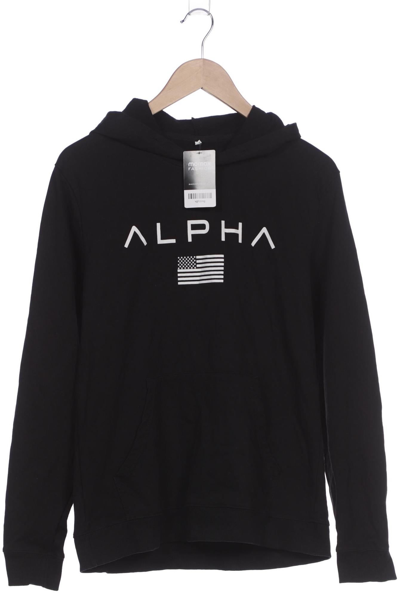 

Alpha industries Herren Kapuzenpullover, schwarz, Gr. 52