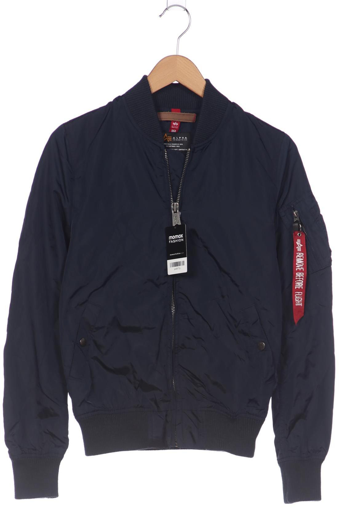 

Alpha industries Herren Jacke, marineblau, Gr. 48