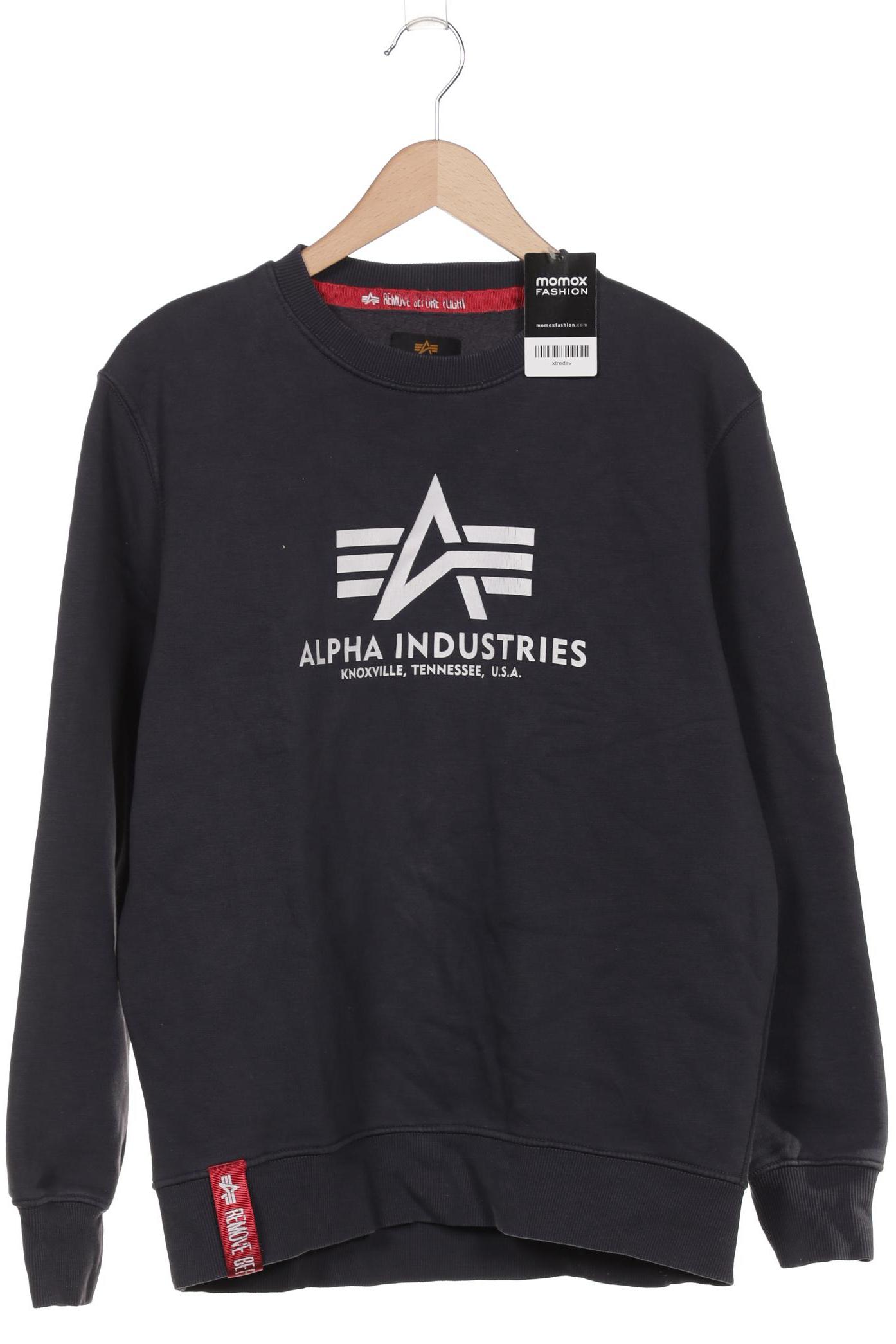 

Alpha industries Herren Sweatshirt, grau, Gr. 52