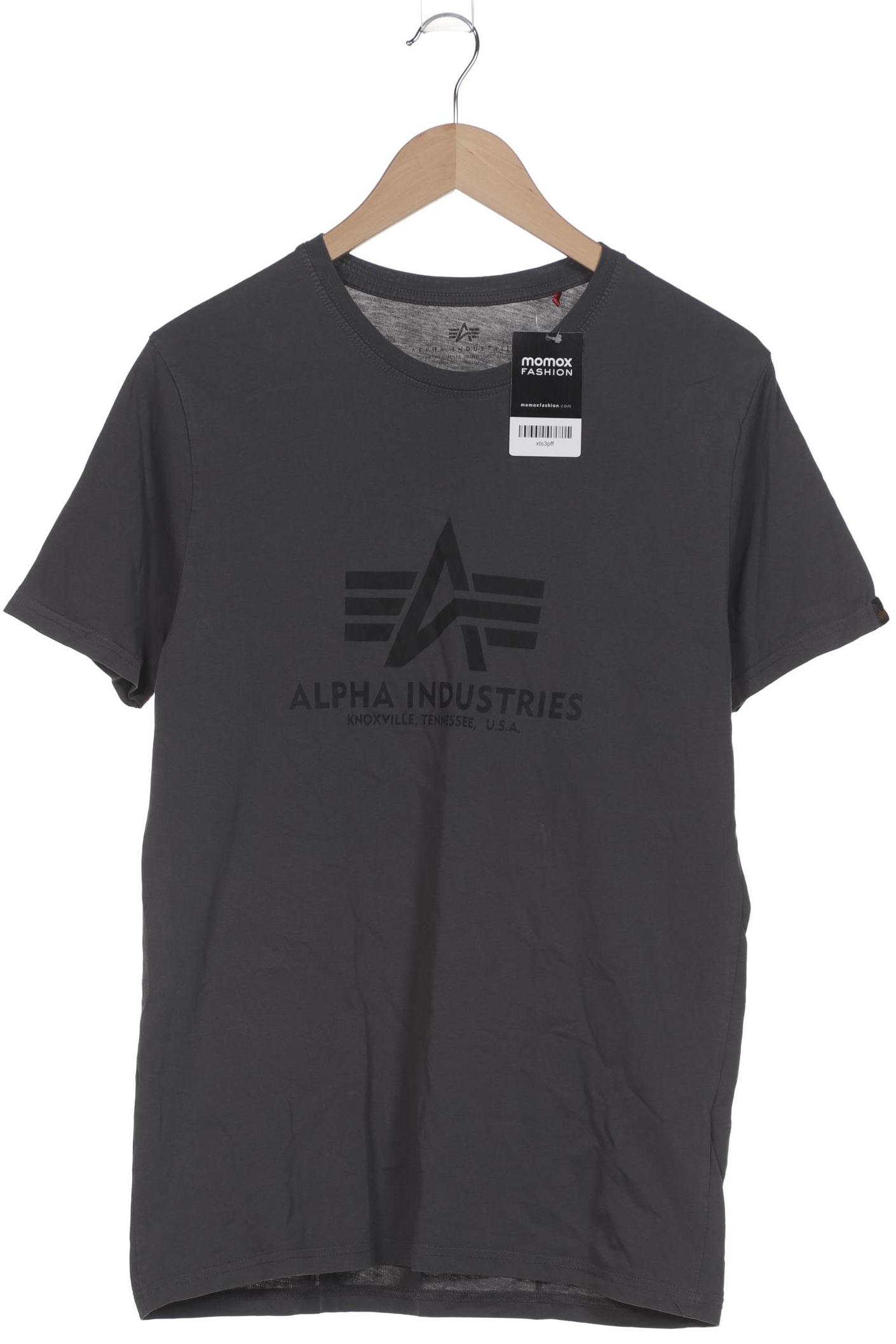 

Alpha industries Herren T-Shirt, grau, Gr. 52