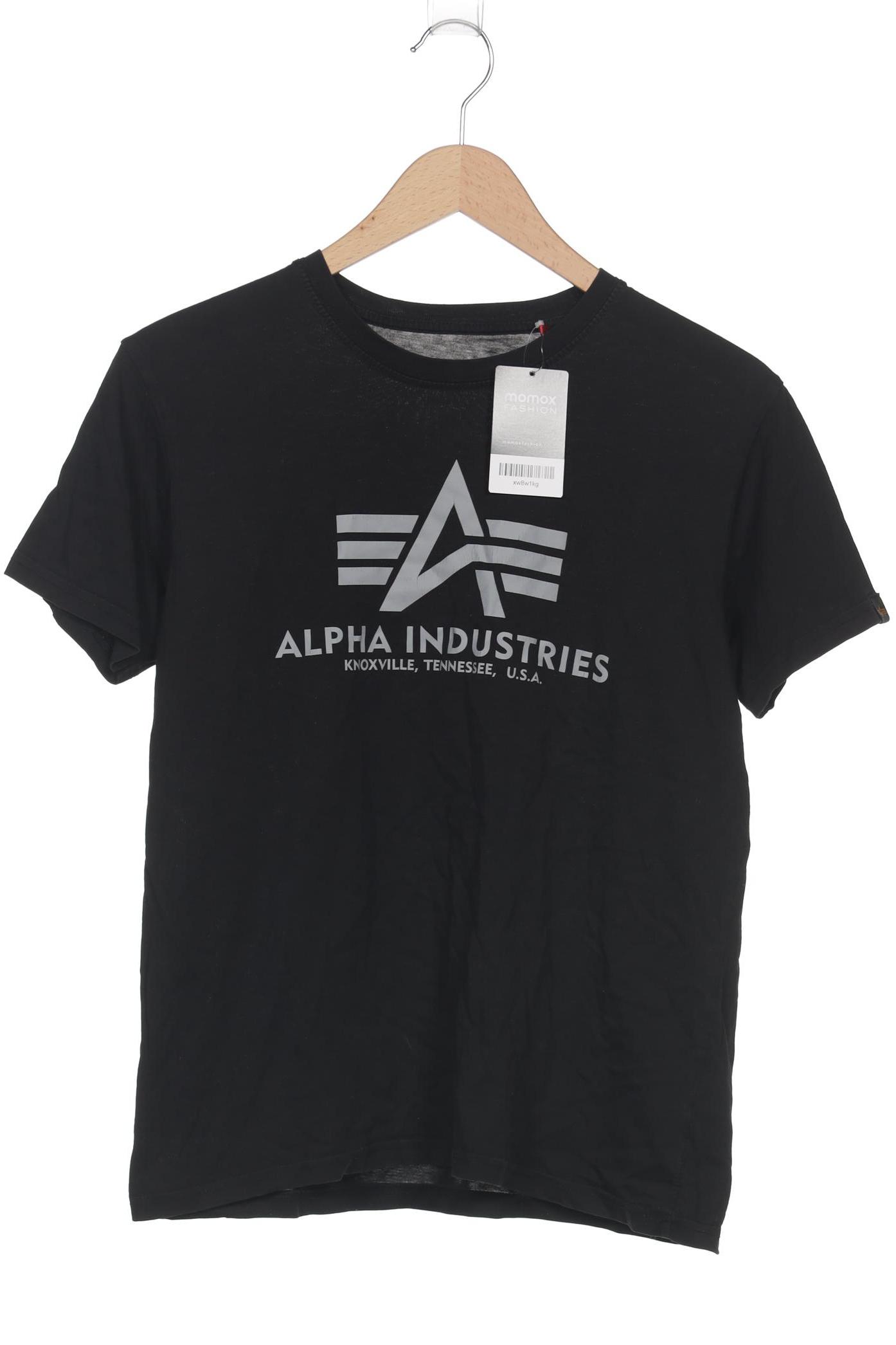 

Alpha industries Herren T-Shirt, schwarz, Gr. 46