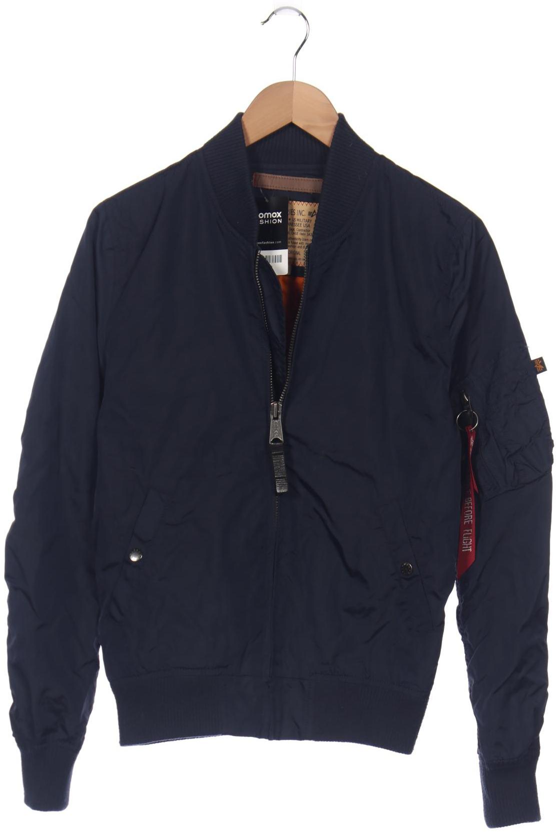 

Alpha industries Herren Jacke, marineblau, Gr. 46