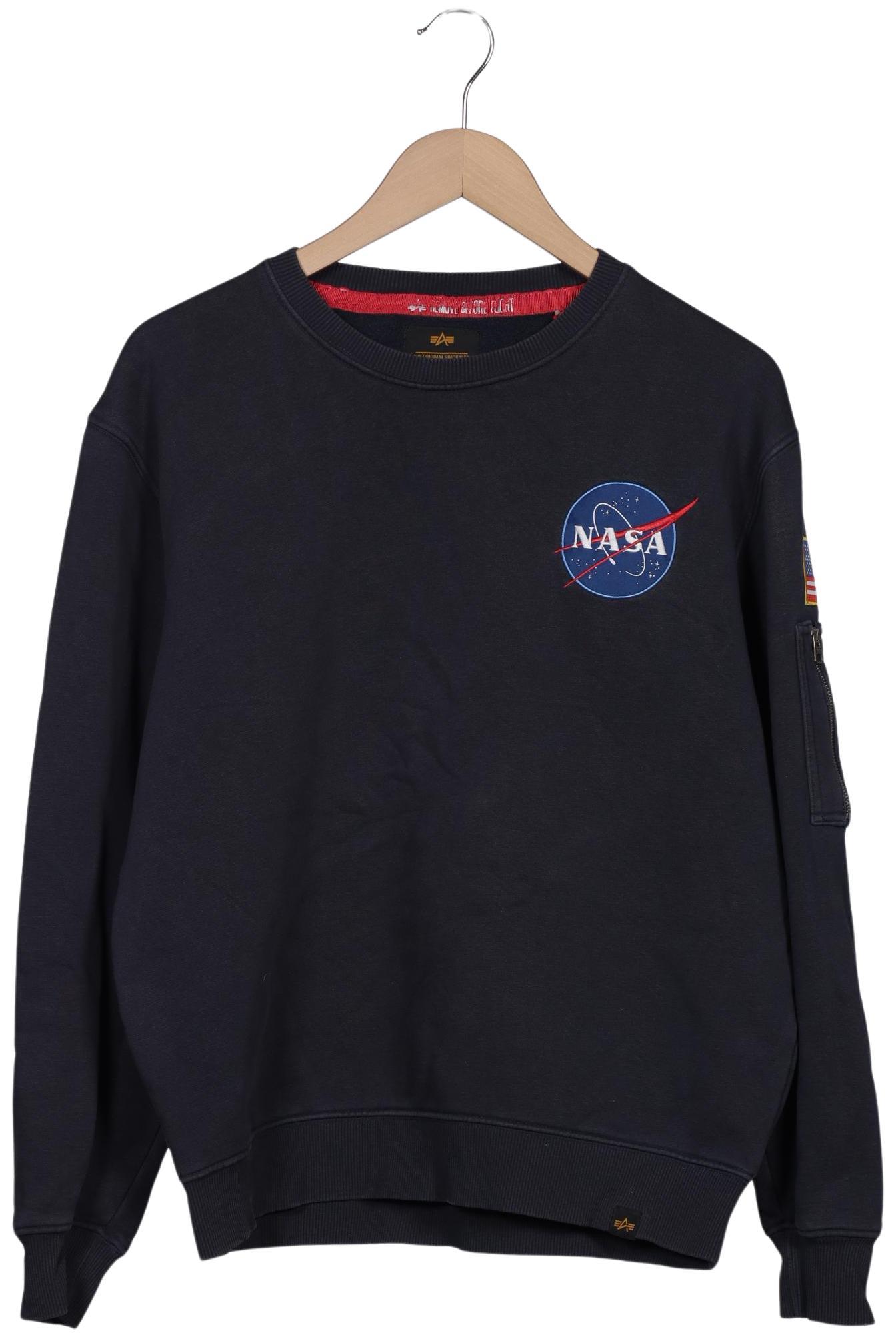 Thumbnail - Alpha industries Herren Sweatshirt, marineblau, Gr. 48